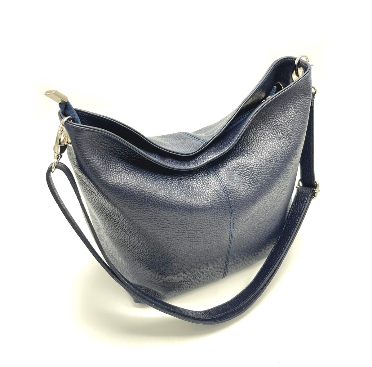 Genuine leather shoulder bag, for women, Made in Italy, art. 112453