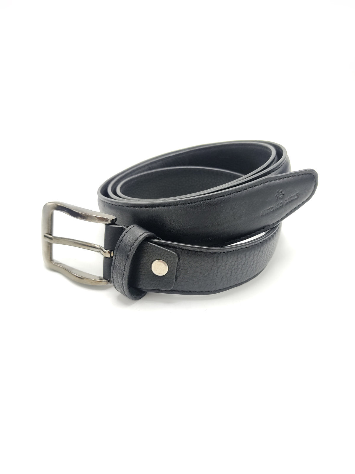 Gift box leather wallet + leather belt, for men, brand Antonio Basile, art. 1123-CINT.422