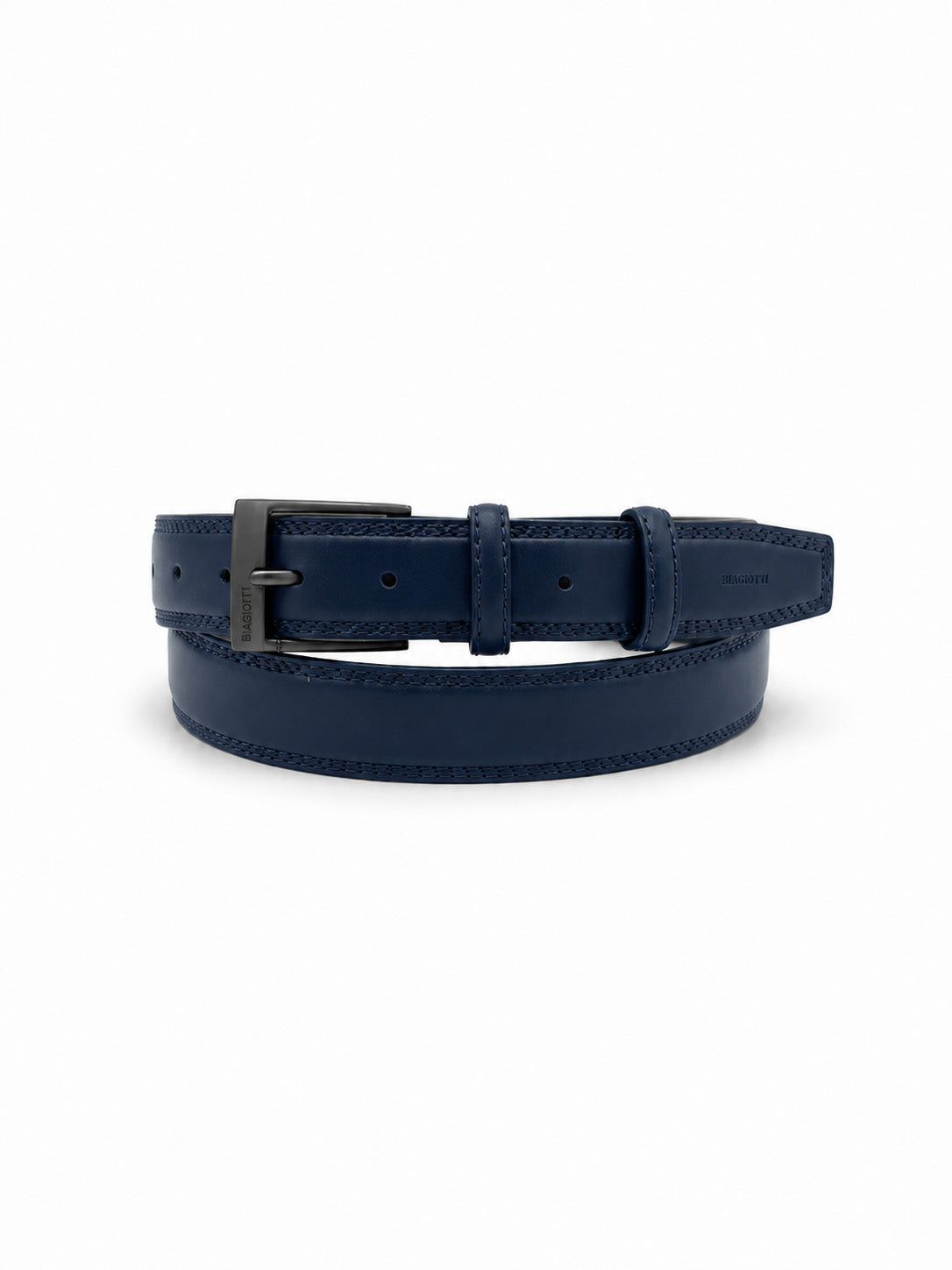 Classic Men's Business Belt with Triple-Row Stitching | BIAGIOTTI Uomo | Art. CLB600-007.290