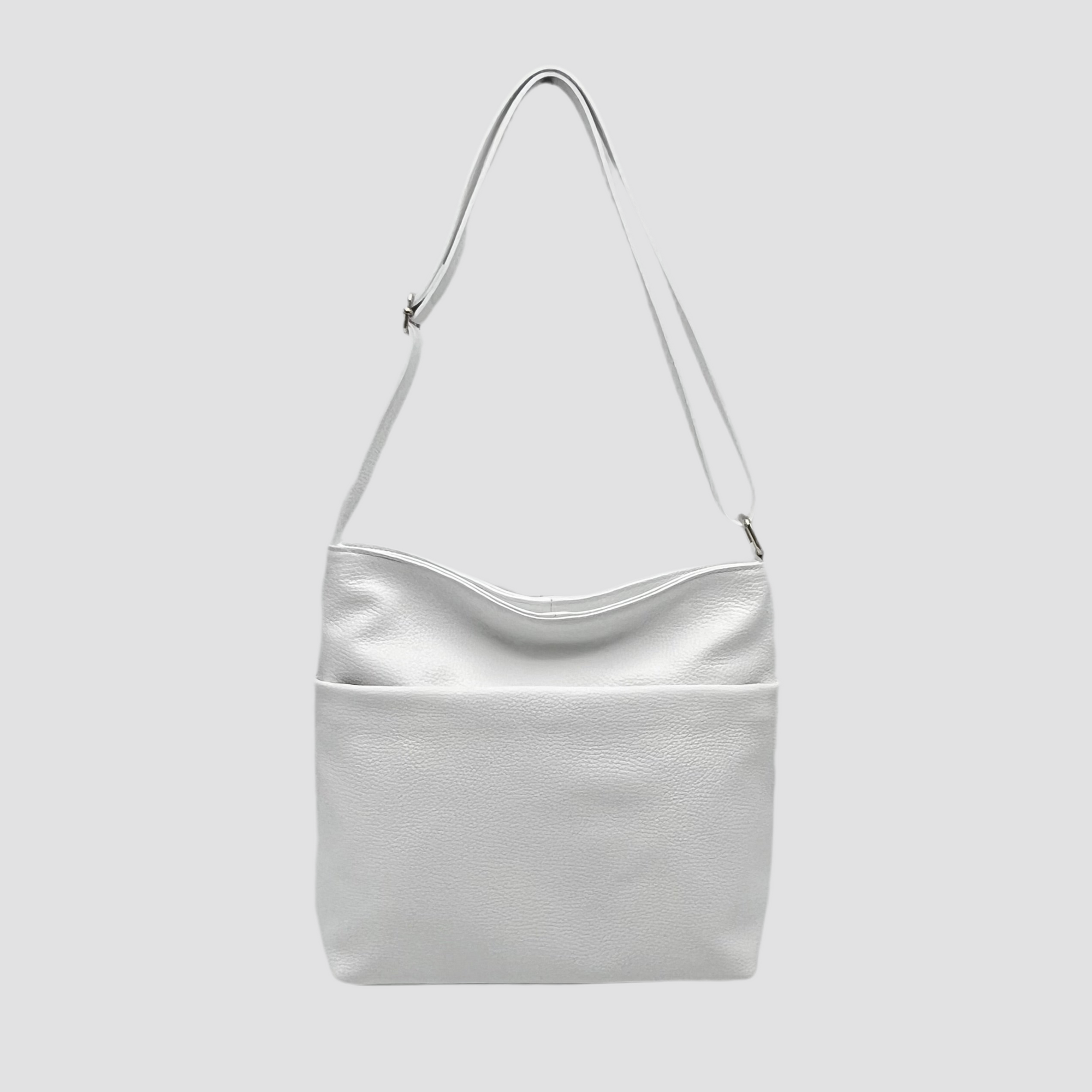 Genuine leather shoulder bag, Made in Italy, art. 112483