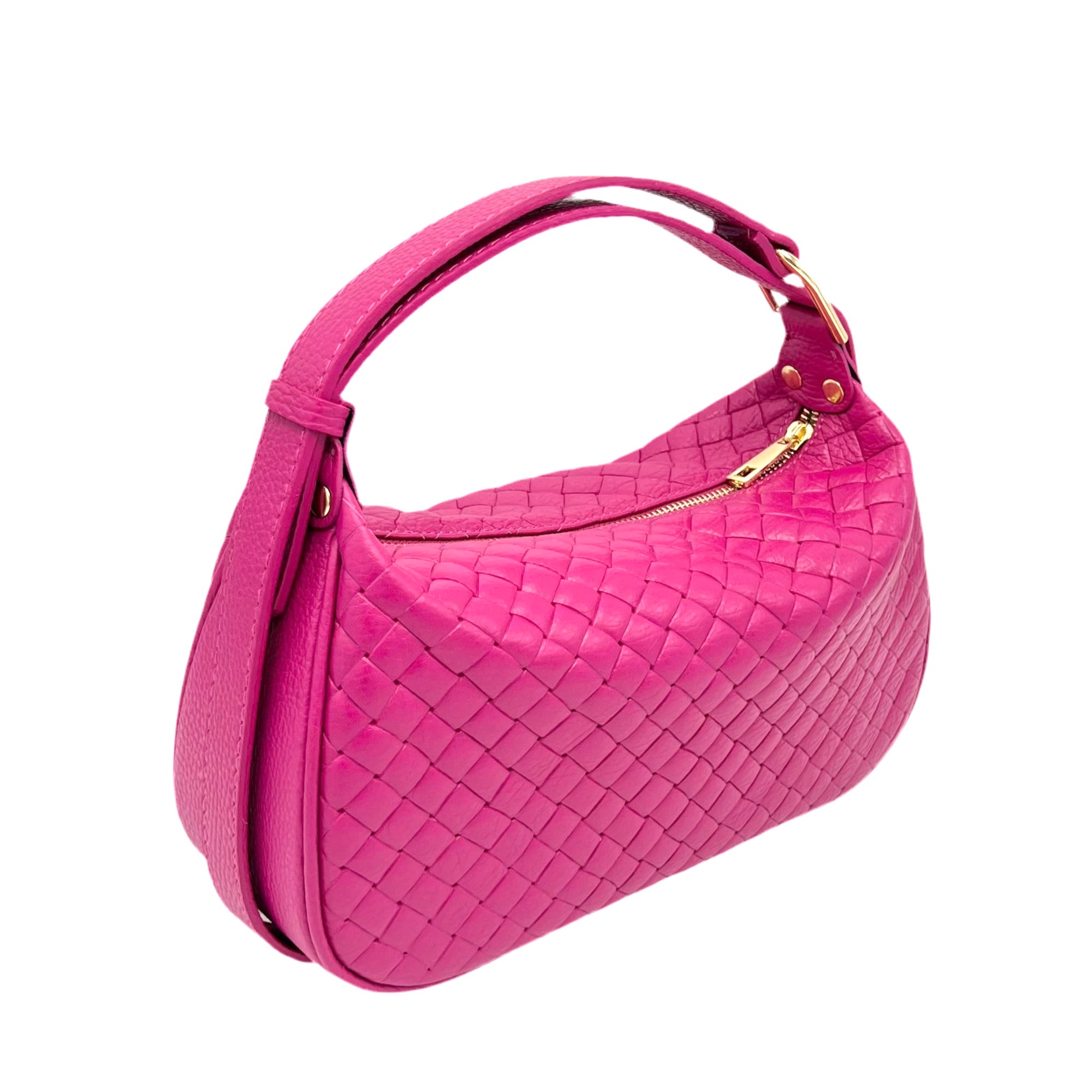 Genuine leather shoulder bag, Made in Italy, art. 112582