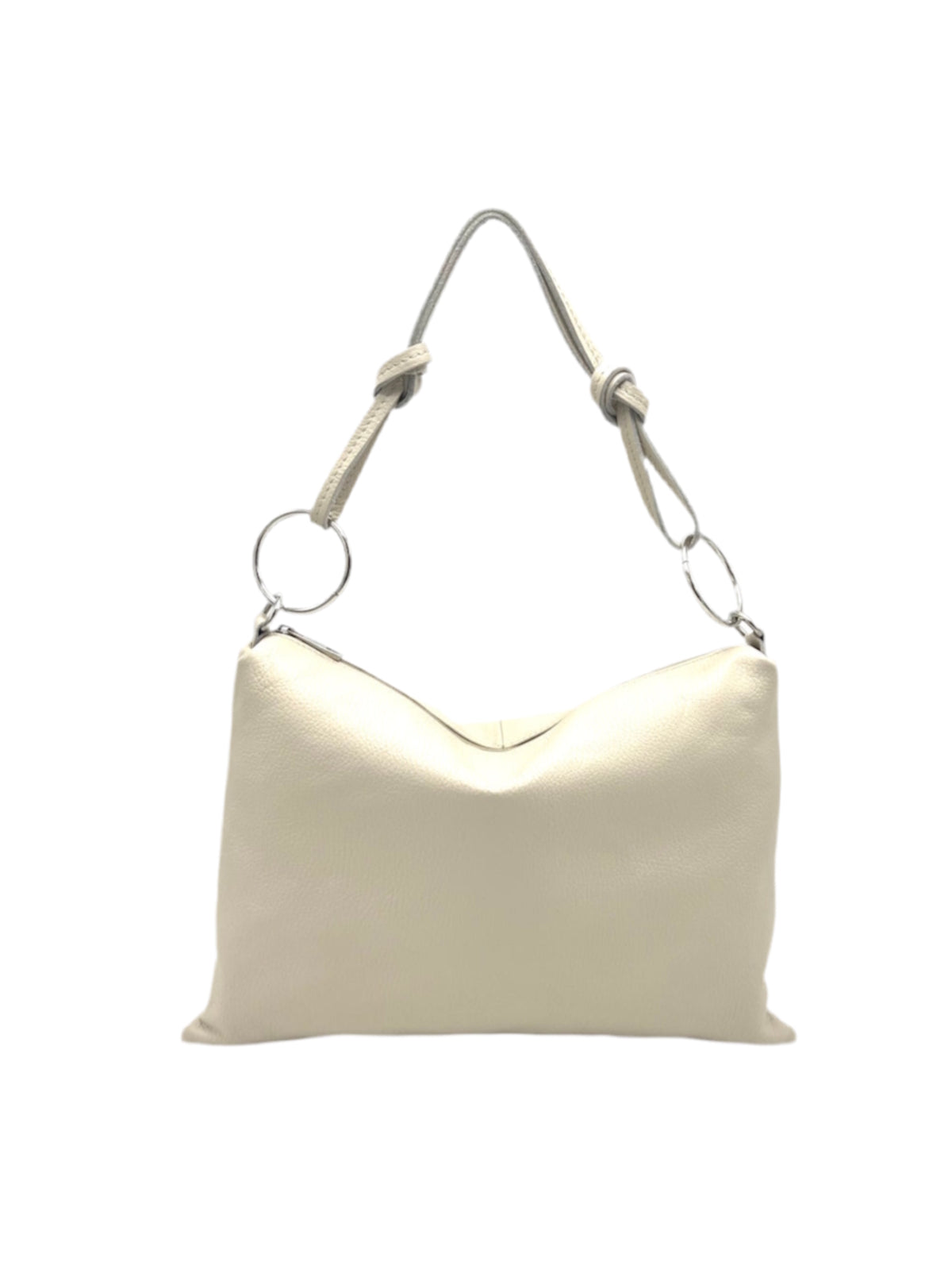 Women's Genuine Leather Shoulder Bag, Made in Italy, art. 112586New