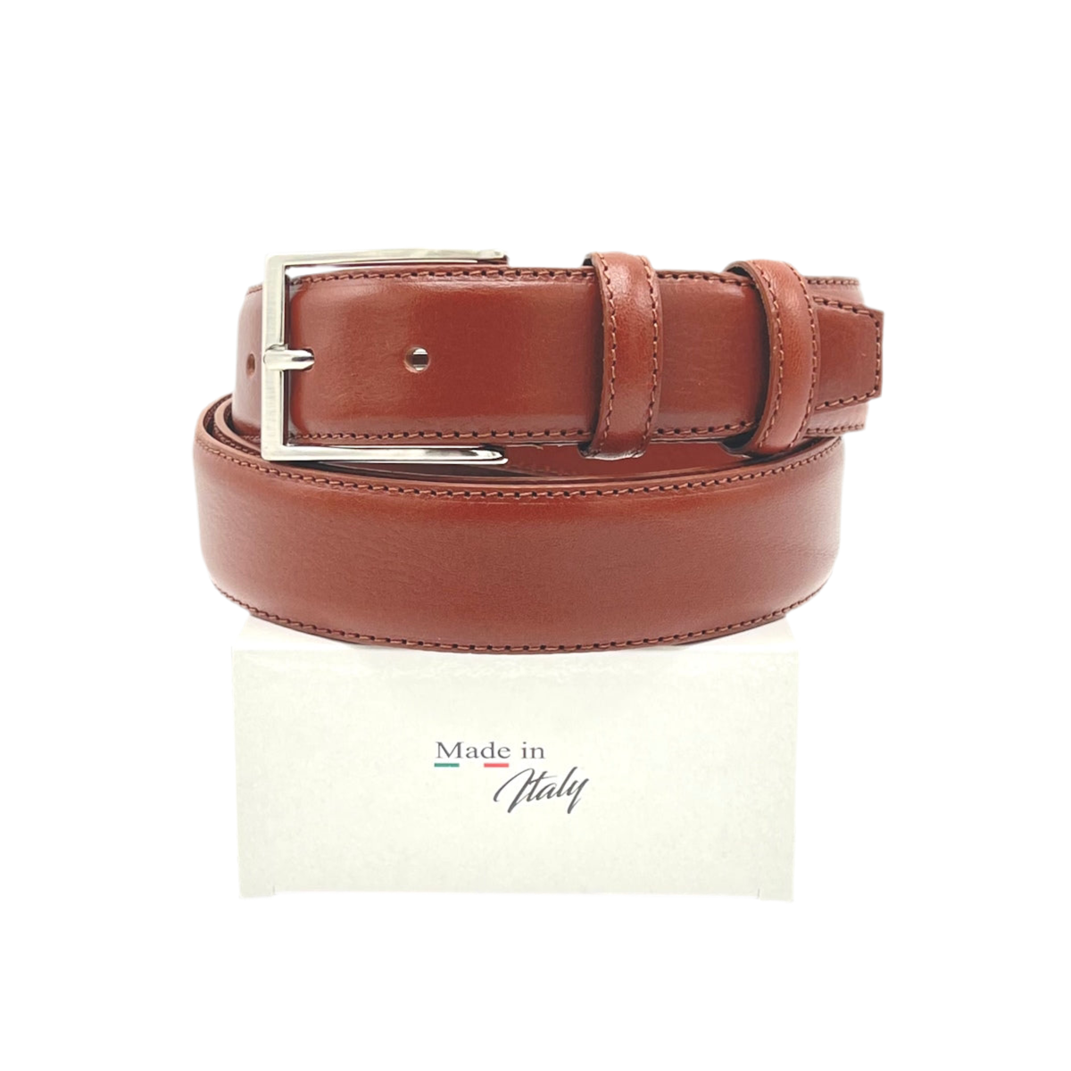 Extra large, classical genuine leather belts for men, Made in Italy, art. 2410/35XXL