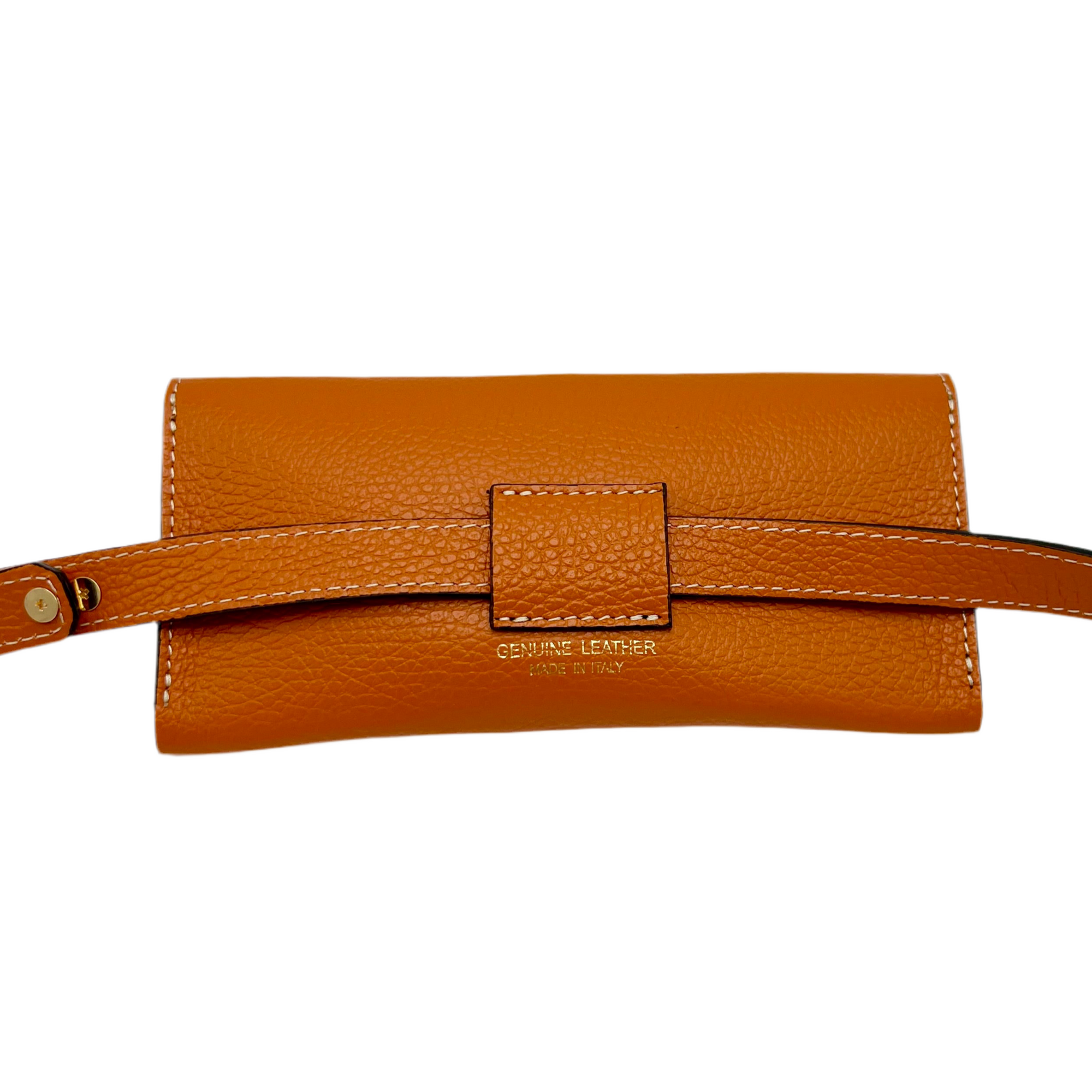 Genuine leather belt bag, Made in Italy, art. 112581