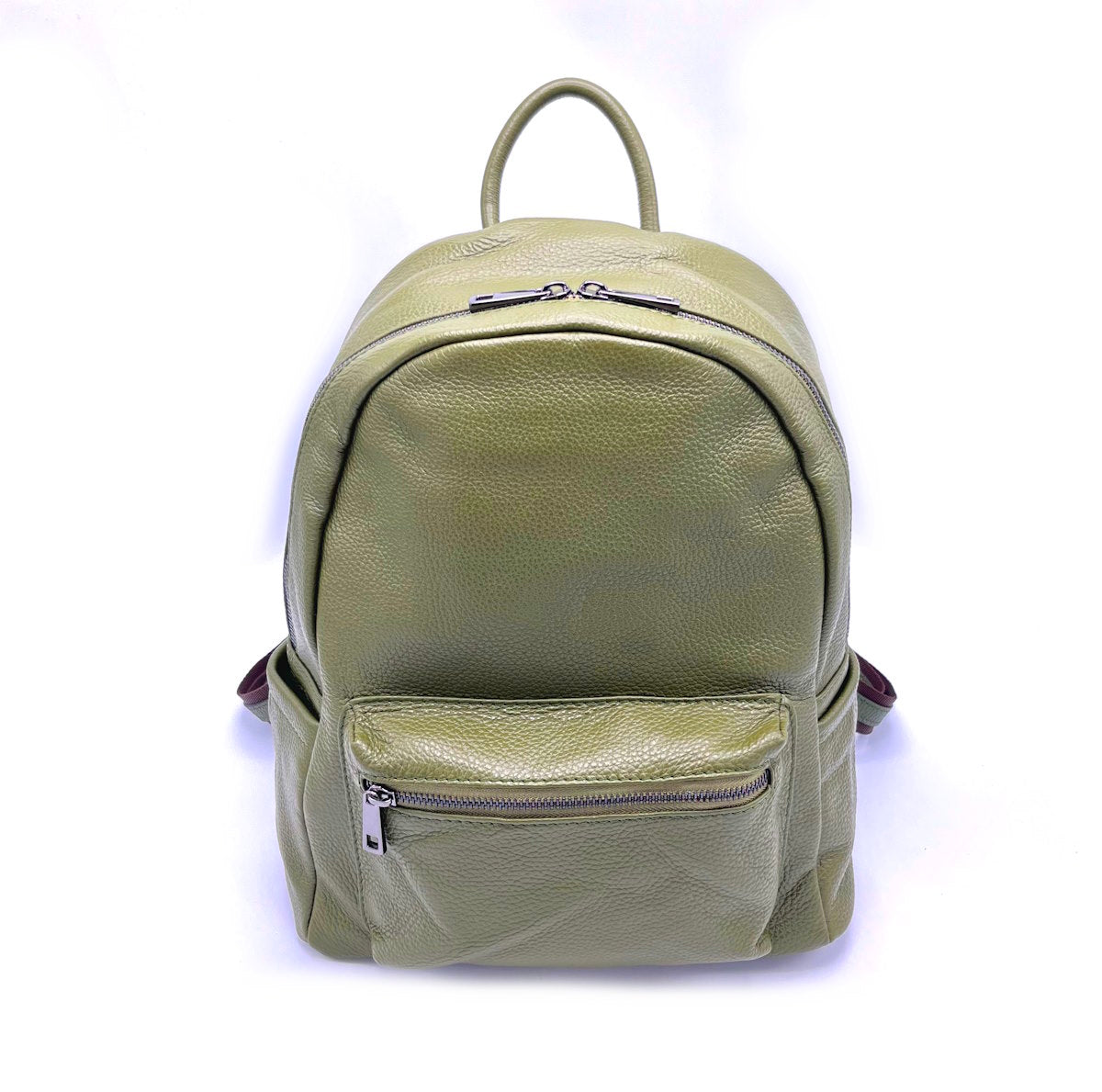 Genuine leather backpack, Made in Italy, art. 112292