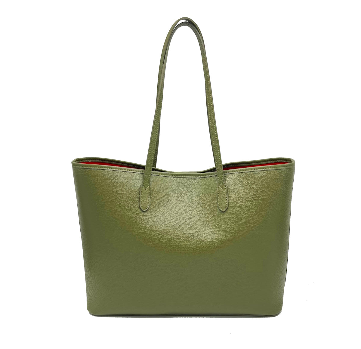 Genuine leather shopping bag, for women, Made in Italy, art. 112418