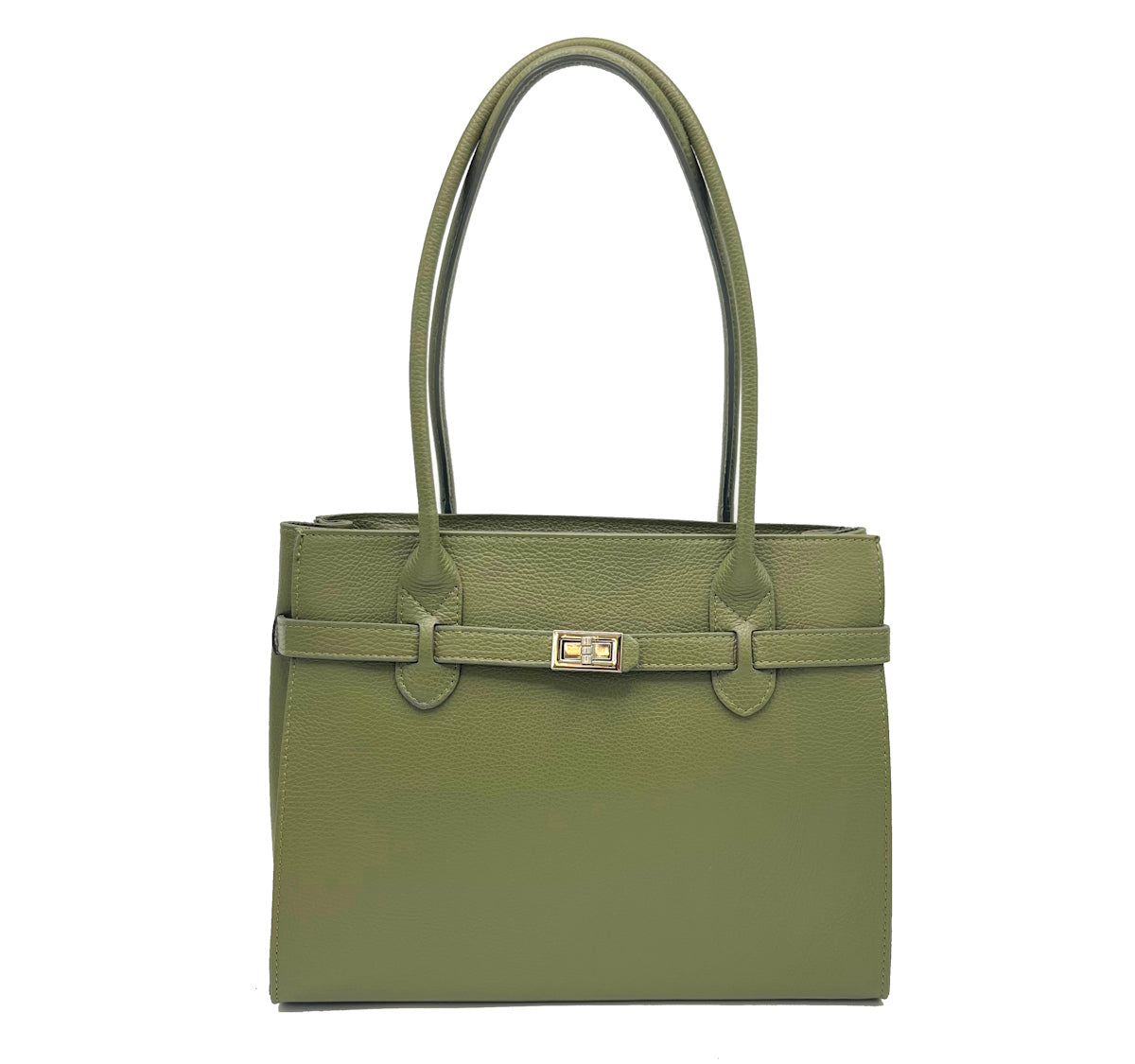 Borsa a tracolla in vera pelle, Made in Italy, art. 112429