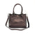 Laminated leather shoulder bag, Made in Italy, art. 112523