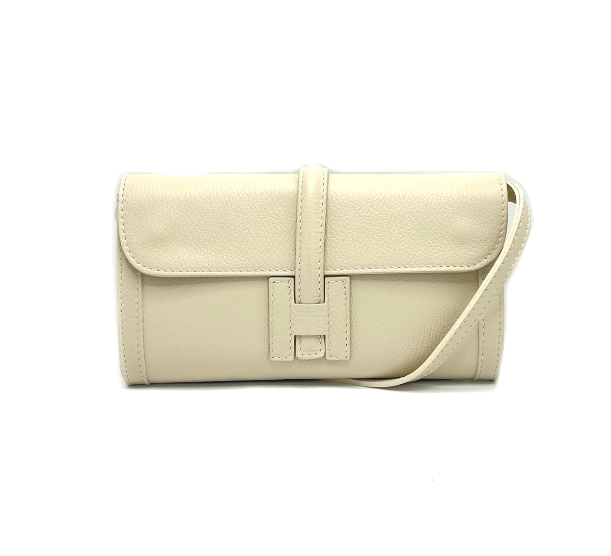 Pochette in pelle laminata, Made in Italy, art. 112532LA