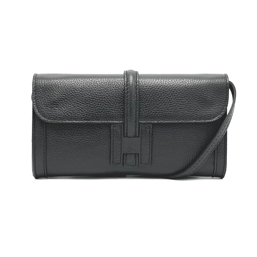 Pochette in pelle laminata, Made in Italy, art. 112532LA