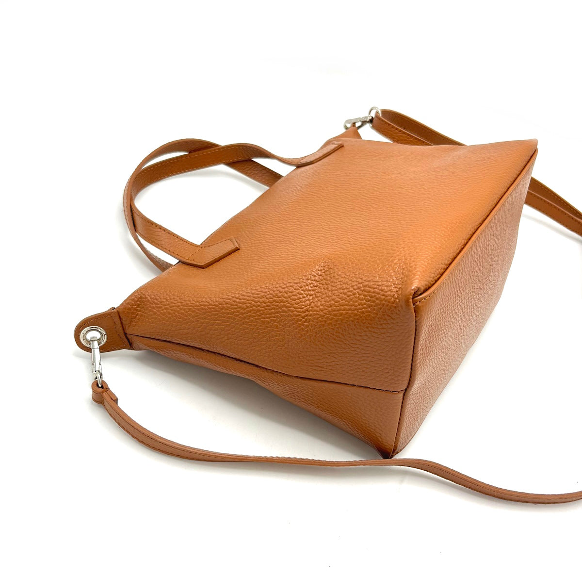 Genuine leather shoulder bag, Made in Italy, art. 112536