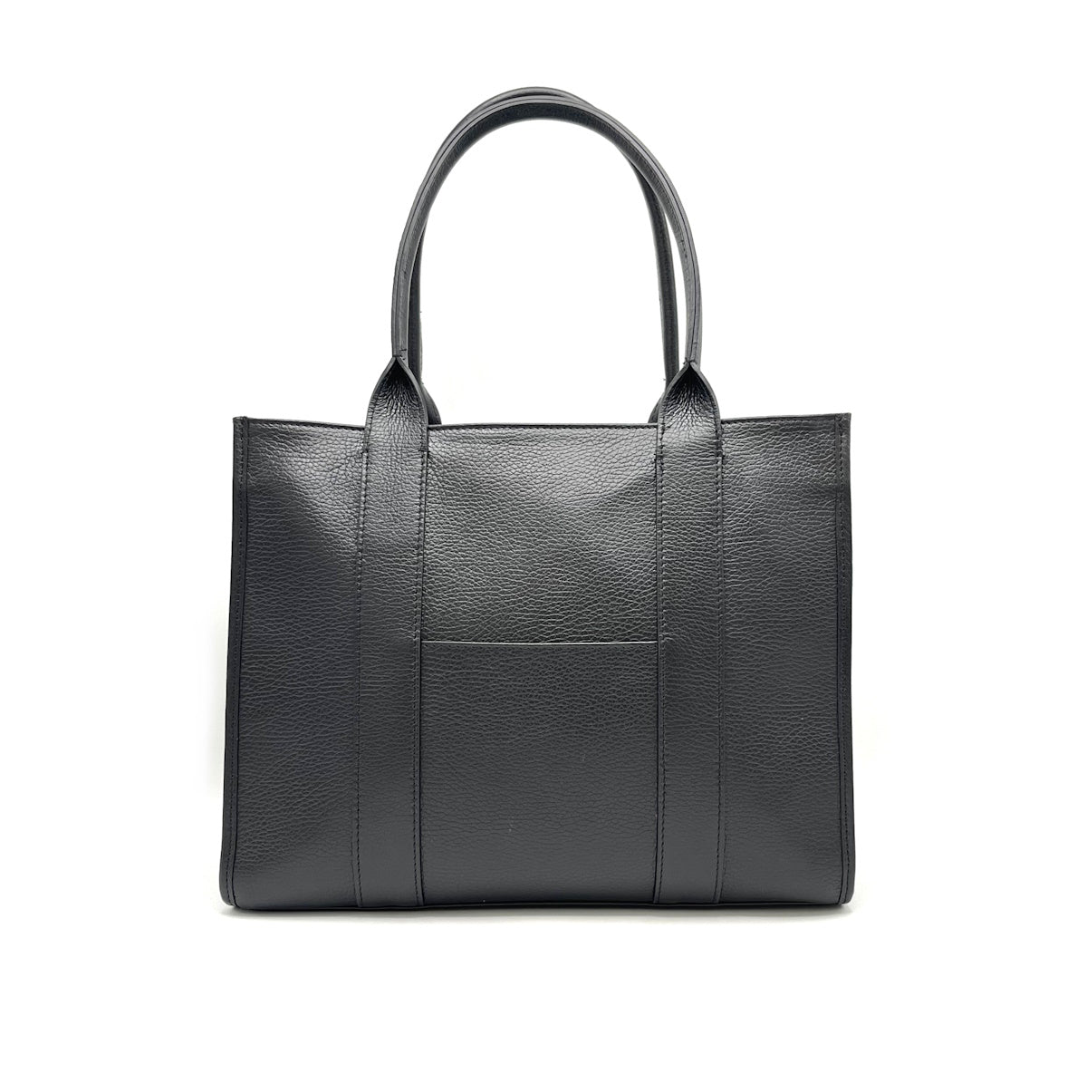 Genuine leather tote bag, Made in Italy, art. 112538