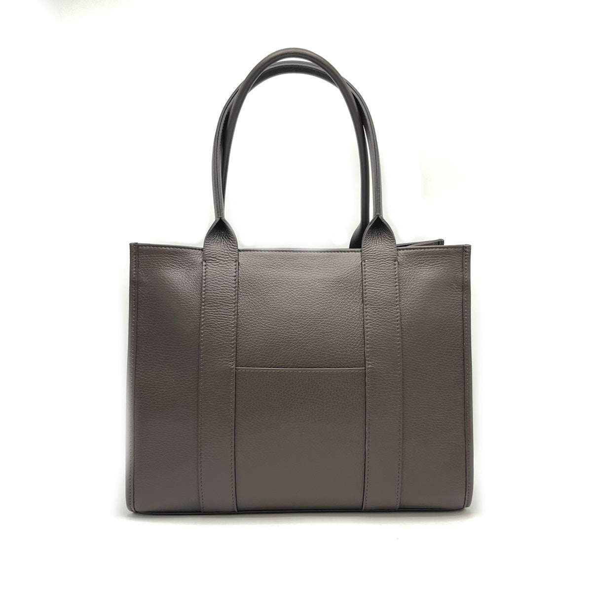 Genuine leather tote bag, Made in Italy, art. 112538