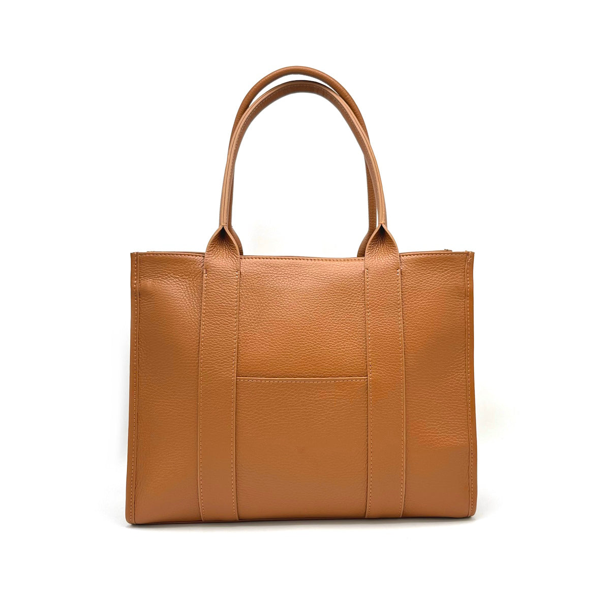 Genuine leather tote bag, Made in Italy, art. 112538