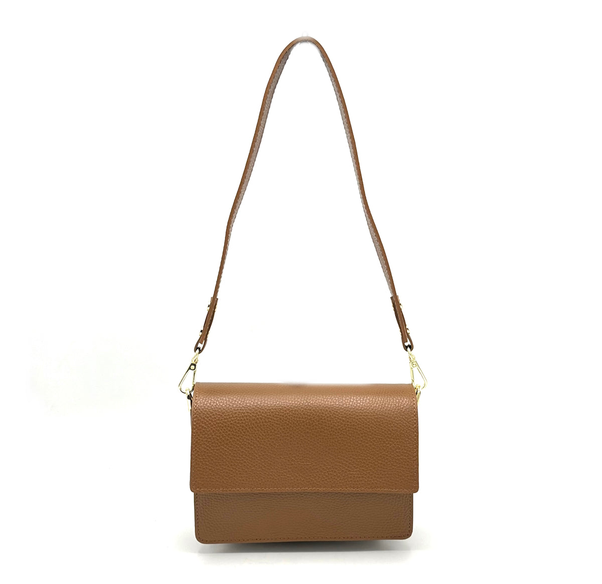 Genuine leather shoulder bag, Made in Italy, art. 112540