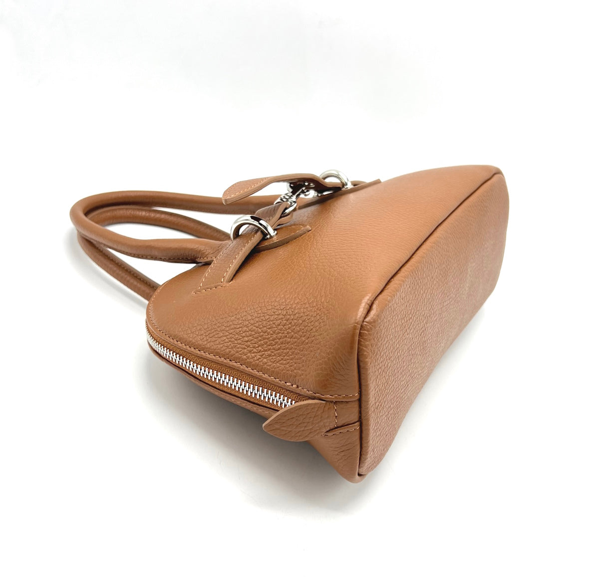 Genuine leather shoulder bag, Made in Italy, art. 112547