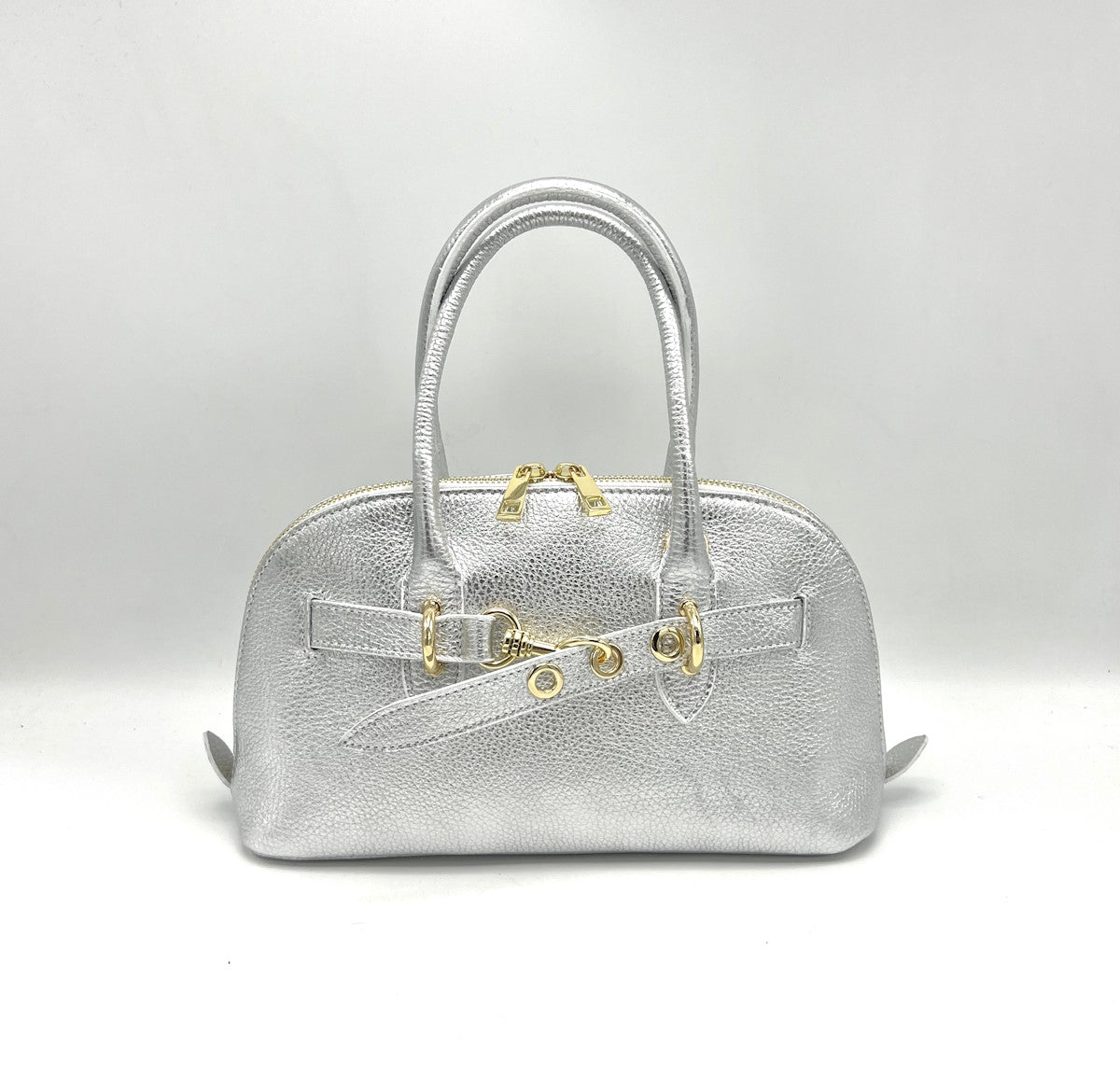 Genuine leather shoulder bag, Made in Italy, art. 112547LA