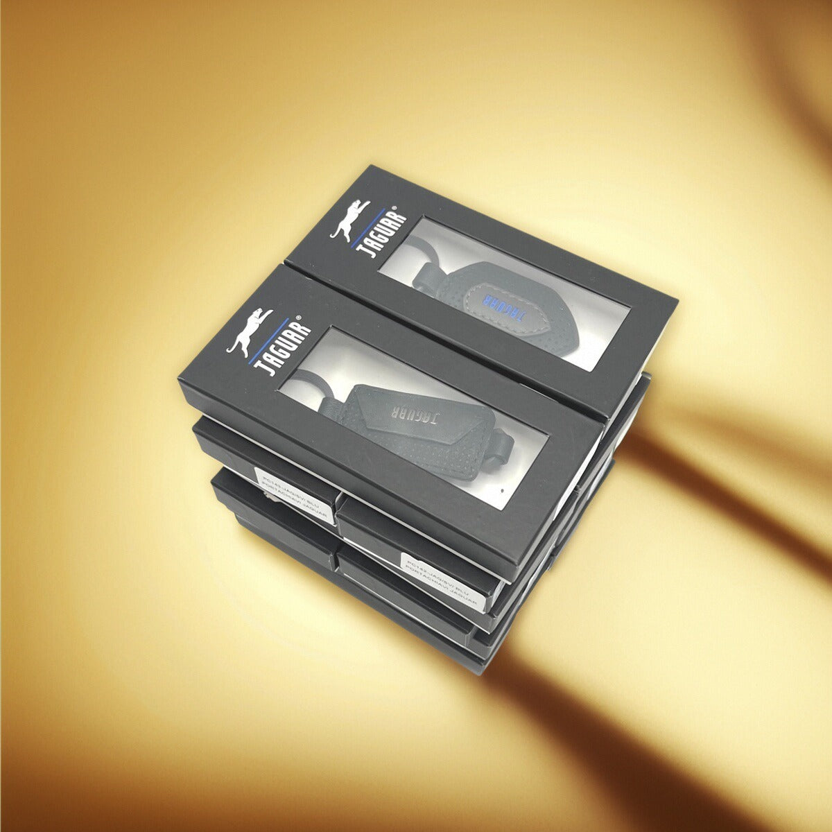 Set of 12 Mixed Genuine Leather Key Chains, Brand Jaguar, art. SET12JAG