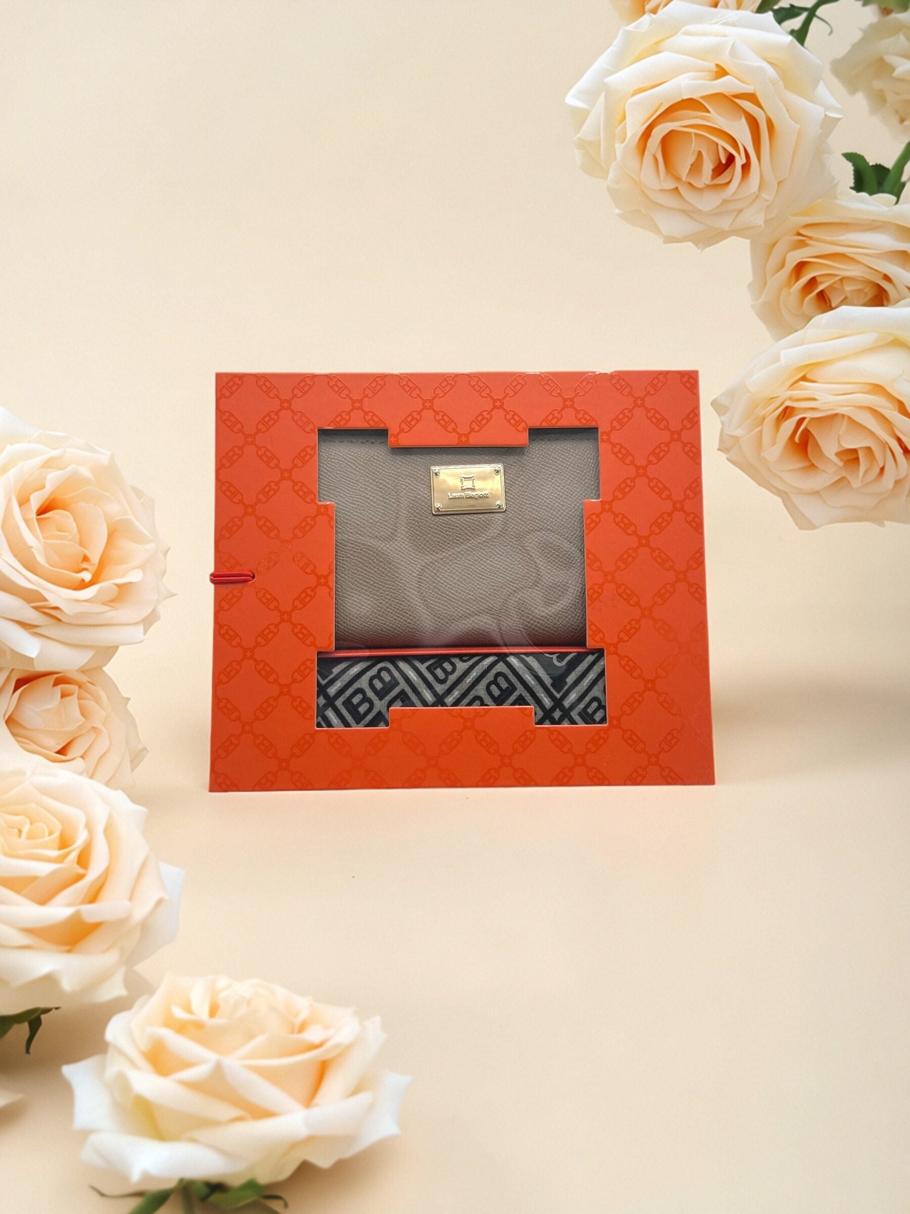 Valentine's Day Gift | Women's Eco Leather Wallet & Scarf Set, art. CLB25W-048