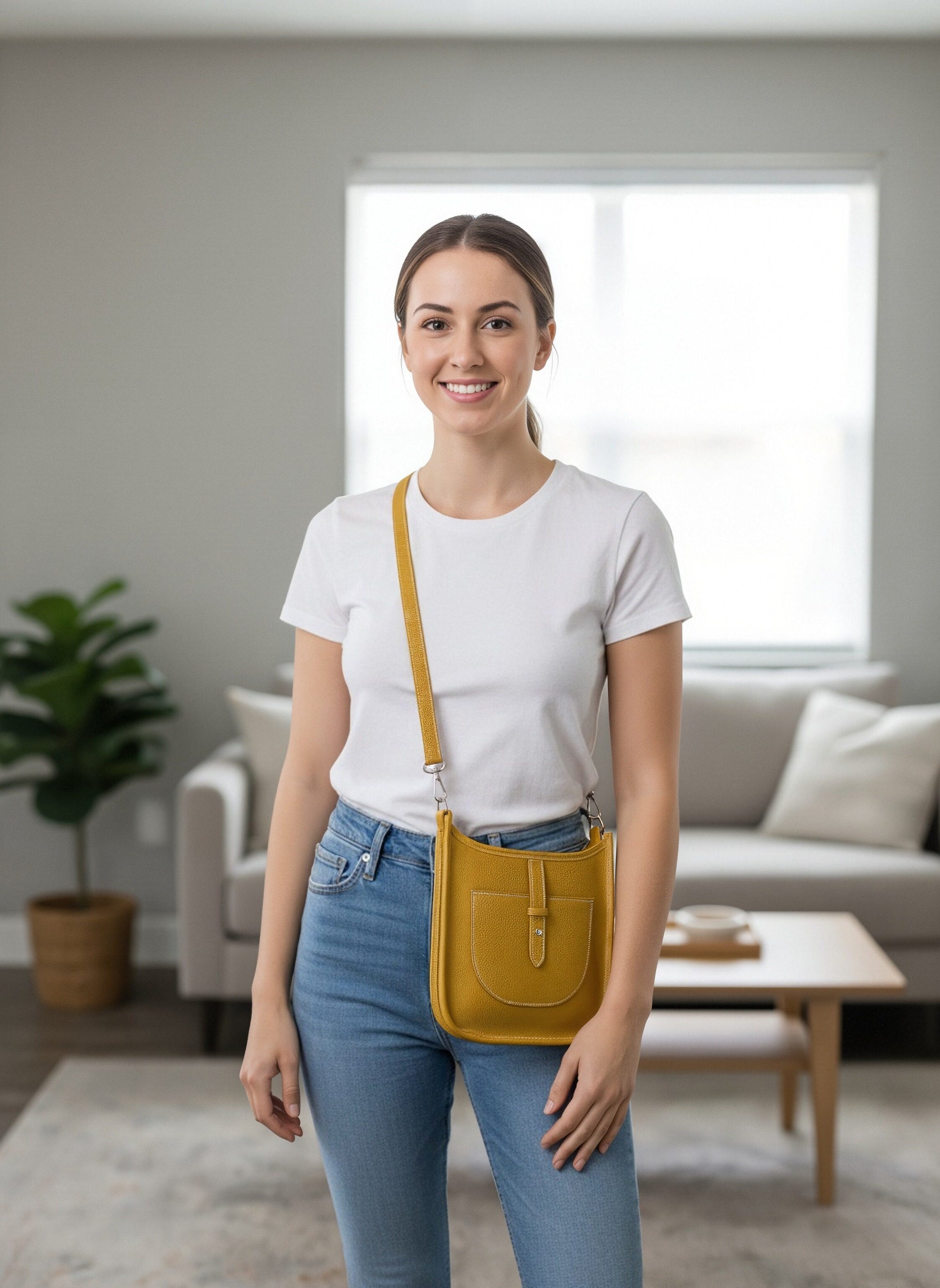 Women’s Genuine Leather Shoulder Bag, Made in Italy, Small Size, art. 112692