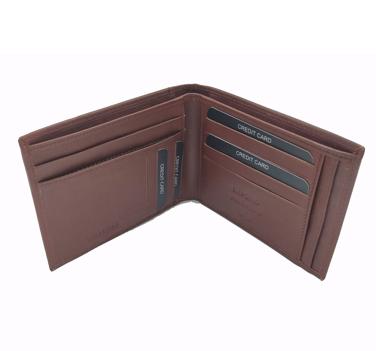 Portafoglio in vera pelle, Emporio Valentini, per gli uomini, art.  7872