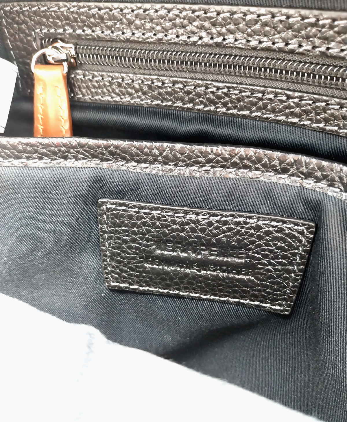 Genuine leather backpack, for men, art. DO4801