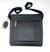 Genuine leather shoulder bag, for men, art. DO4805