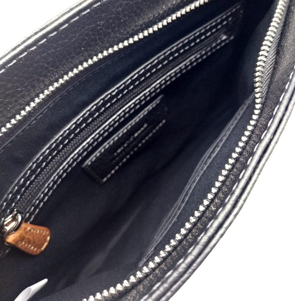 Genuine leather shoulder bag big size, for men, art. DO4809