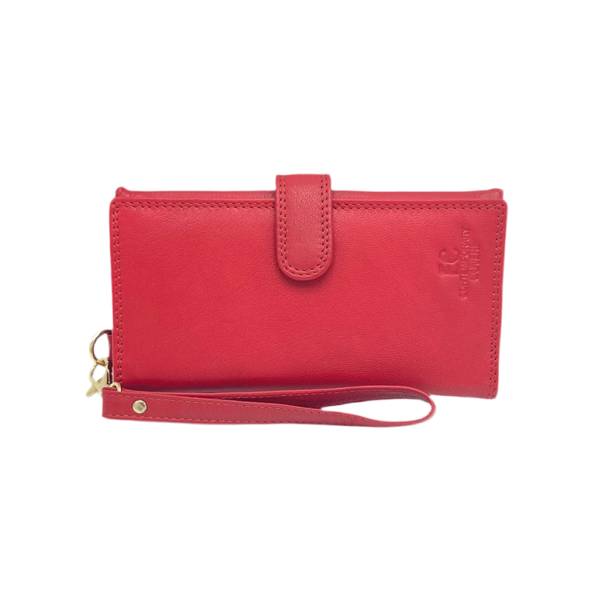 Women's genuine leather wallet with phone case, EC COVERI, art. EC25760-23.290