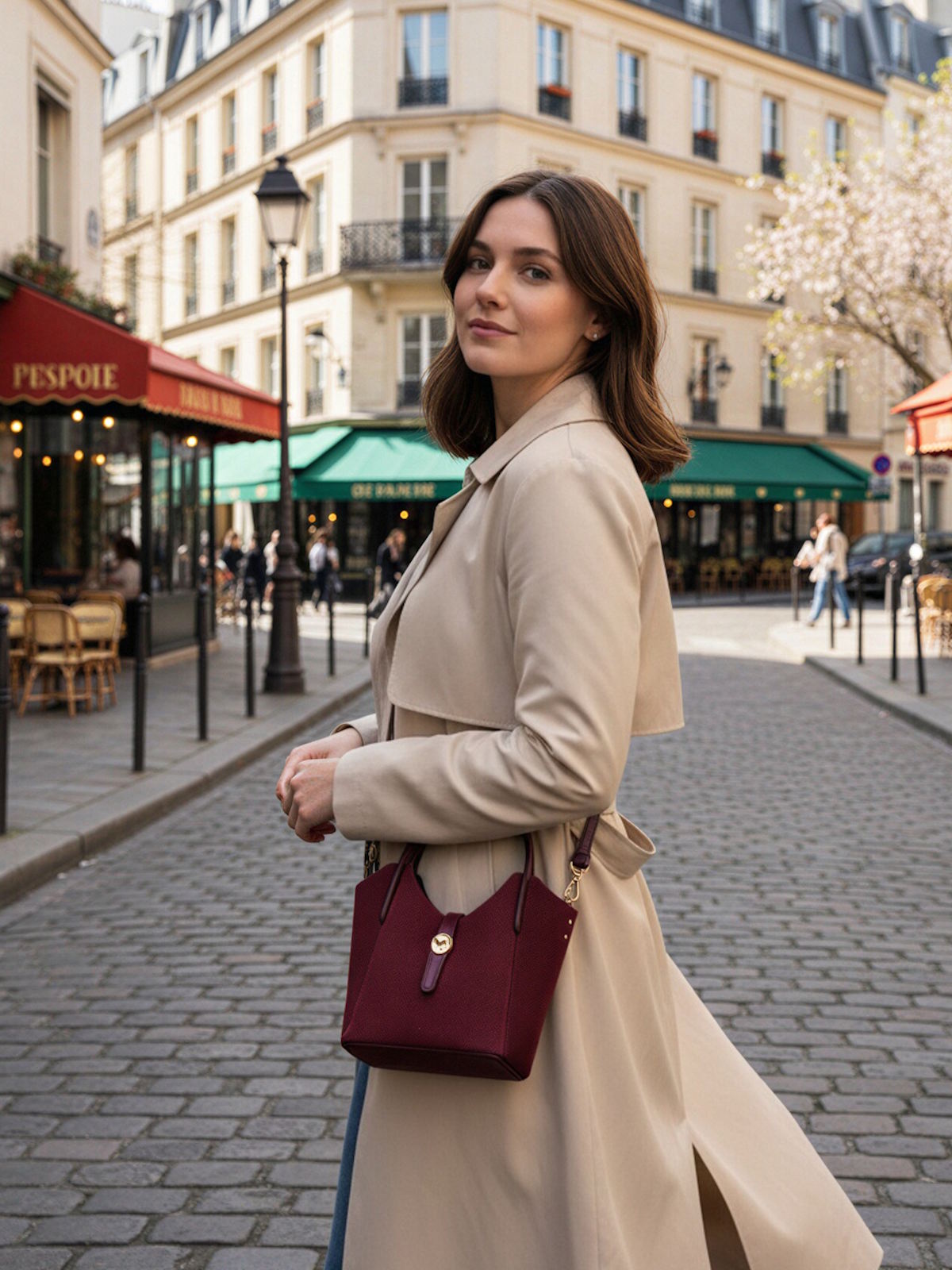 Women's Genuine Leather and Suede Shoulder Bag, Made in Italy, art. 112750