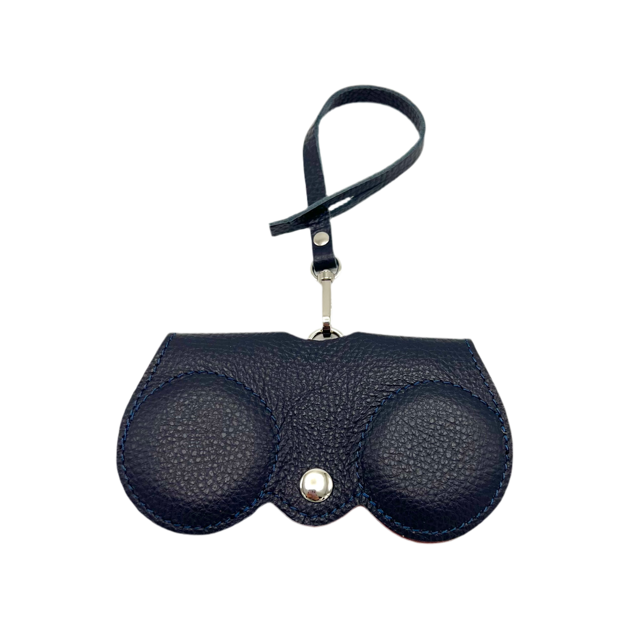 Genuine leather glasses case, art. CU02