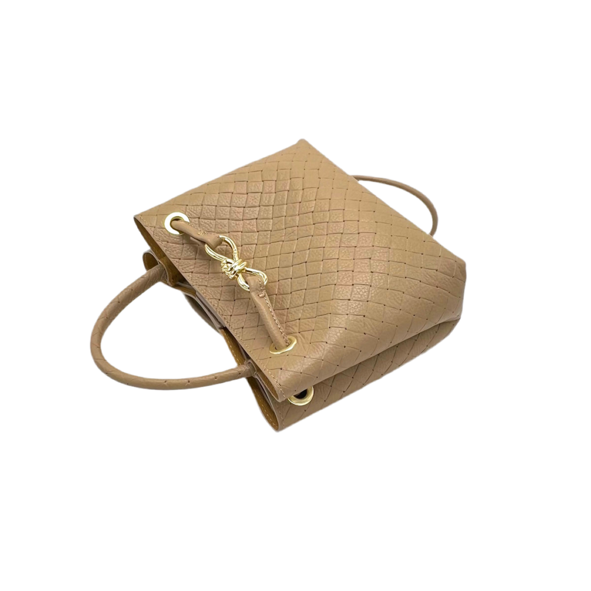 Printed leather shoulder bag, Made in Italy, art. 112593