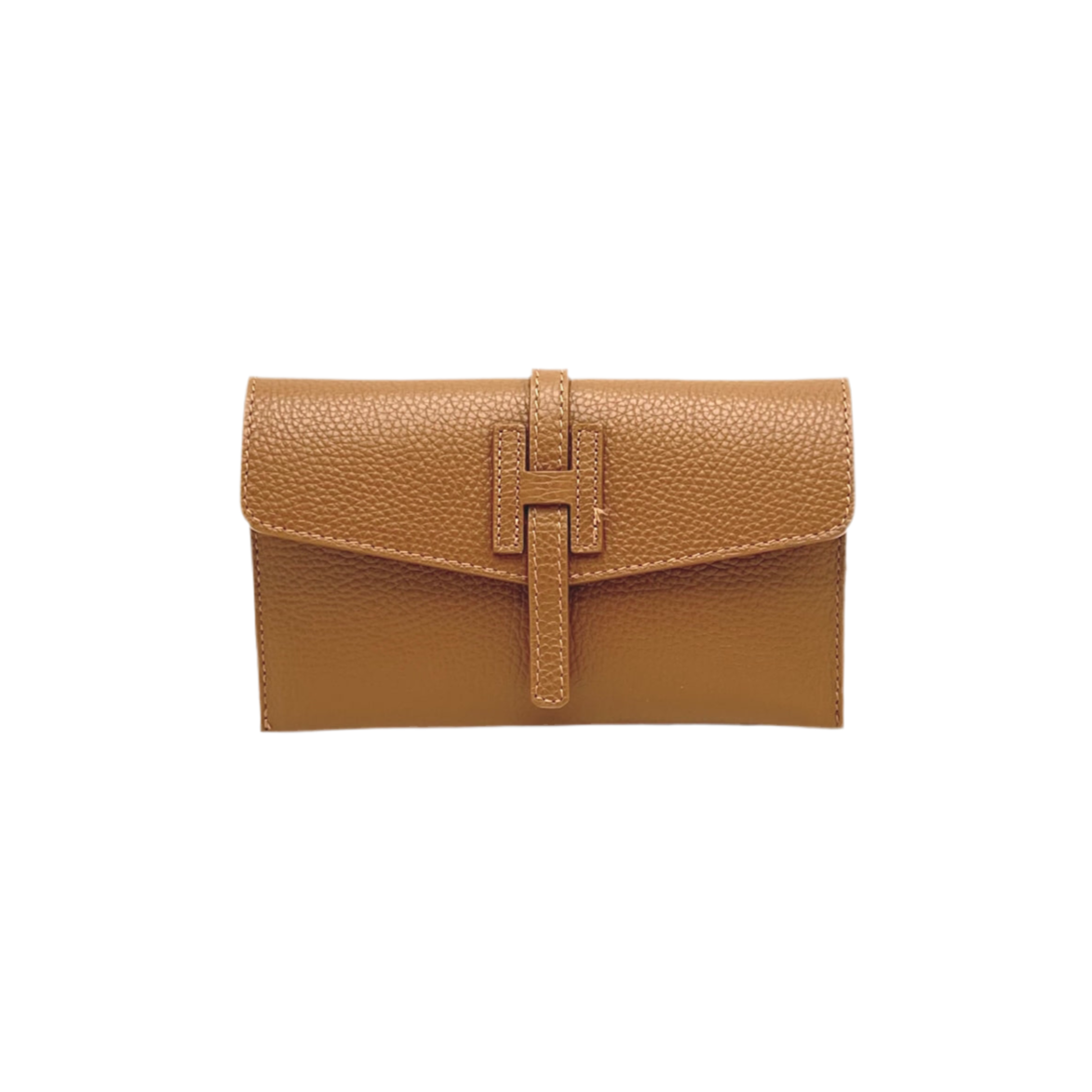Genuine leather mini clutch bag, Made in Italy, art. 112592