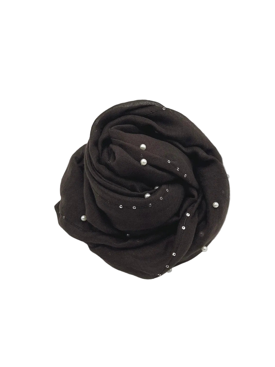 Christmas Gift for Her | Lightweight Pearl & Sequin Scarf | Gift Box Included, art. 262063