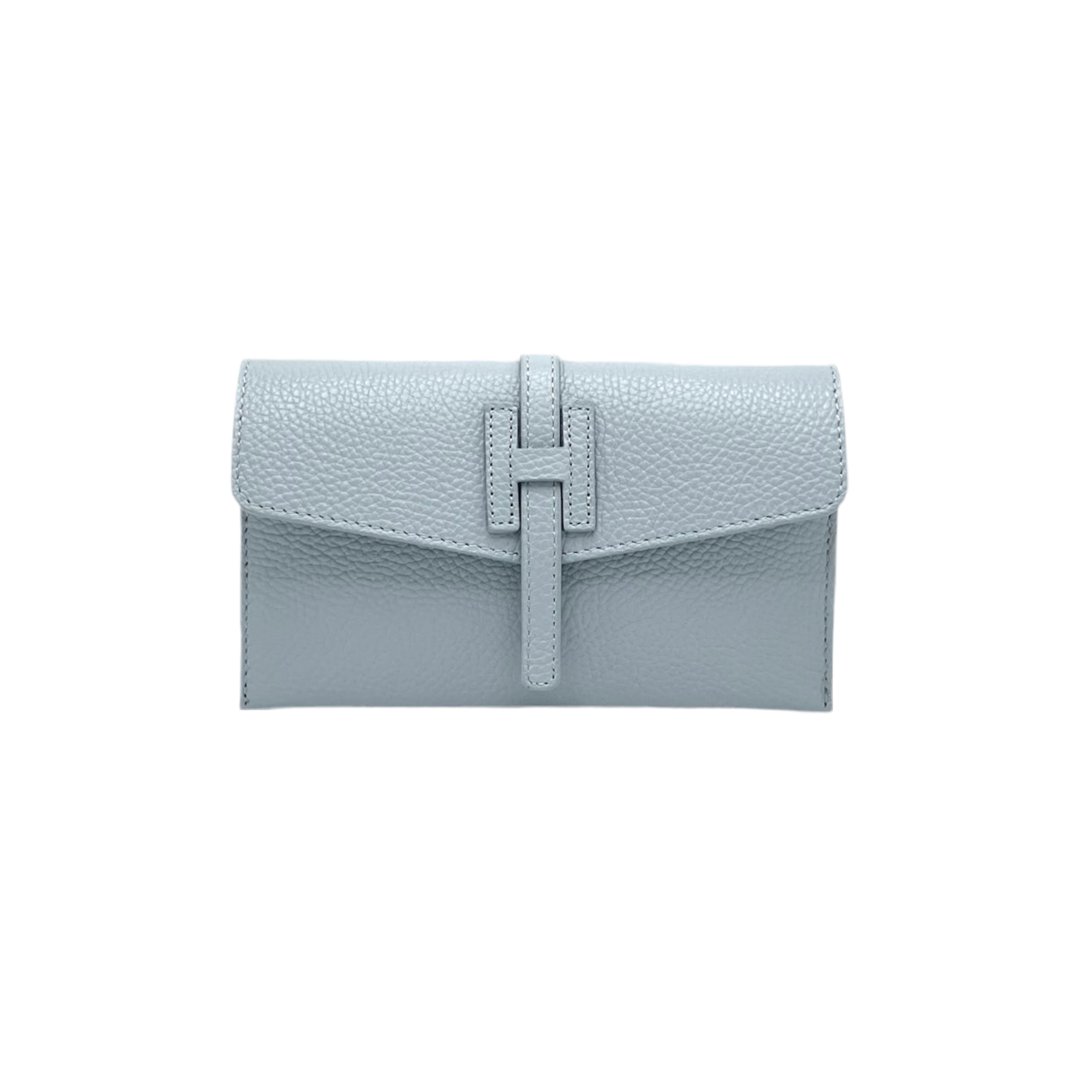 Genuine leather mini clutch bag, Made in Italy, art. 112592
