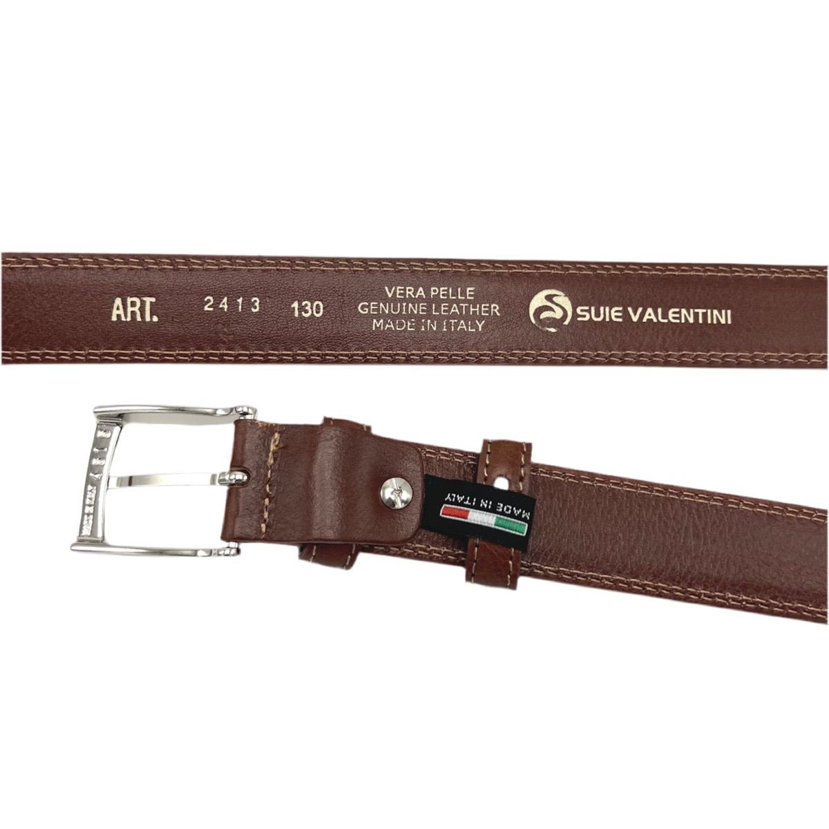 Classical genuine leather belts for men, Made in Italy, art. 2413/30