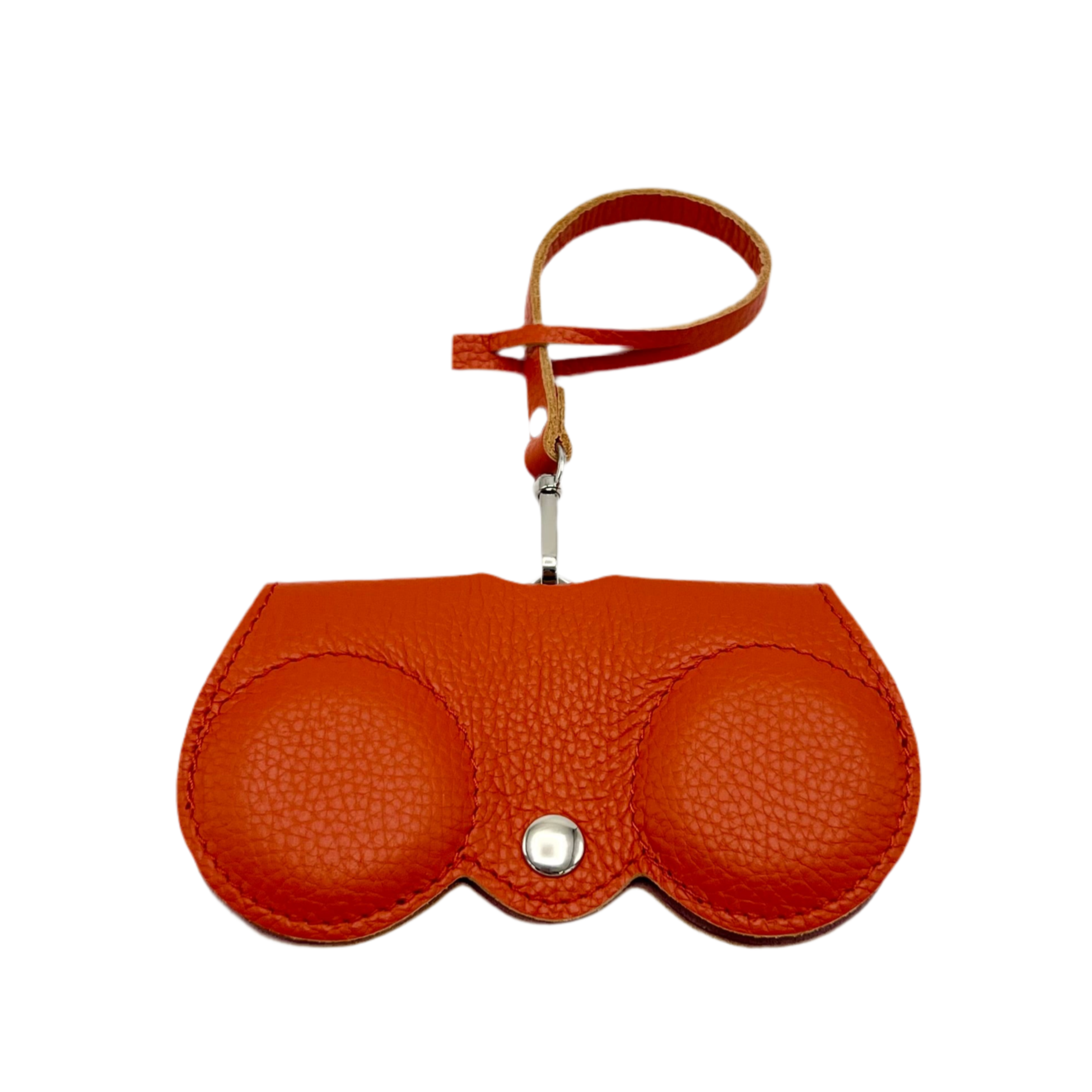 Genuine leather glasses case, art. CU02