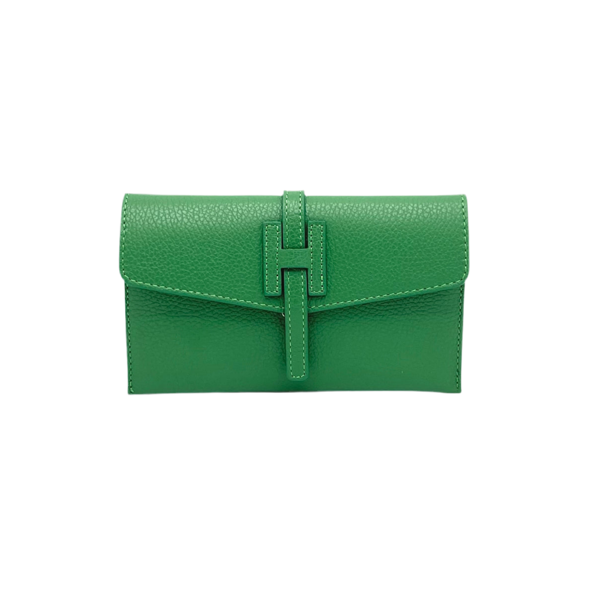 Genuine leather mini clutch bag, Made in Italy, art. 112592