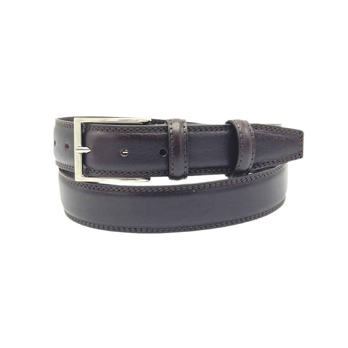 Classical genuine leather belts for men, Made in Italy, art. 2409/35