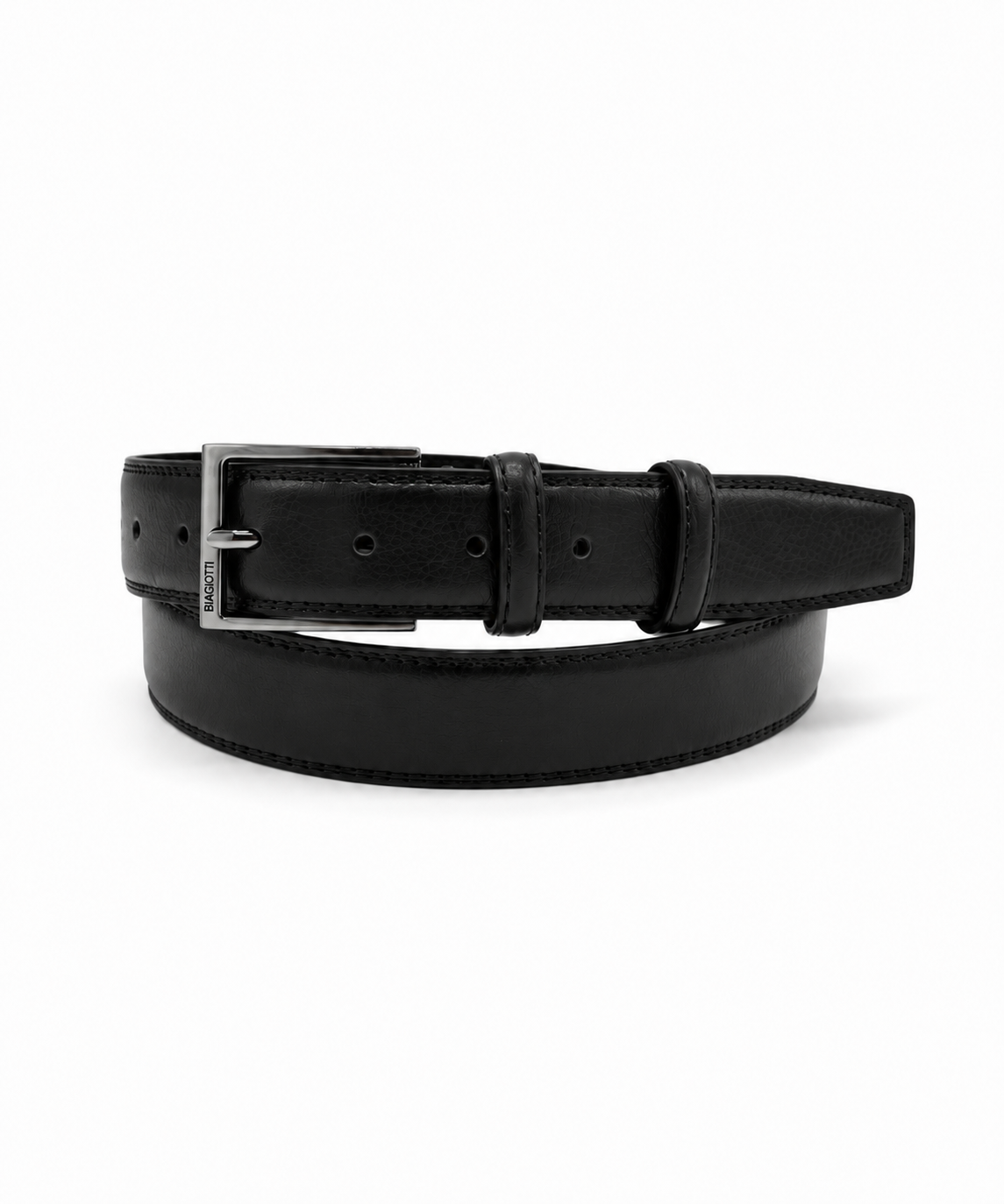 Classic Men's Business Belt with Double-Row Stitching| BIAGIOTTI Uomo | Art. CLB600-017.290