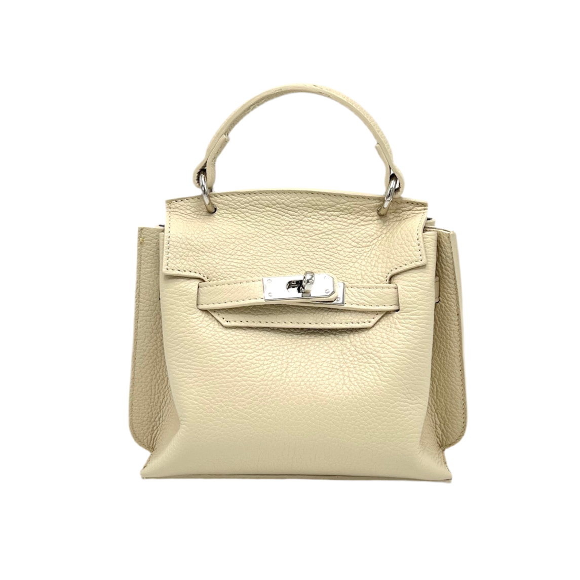 Genuine leather shoulder bag, Made in Italy, art. 112584