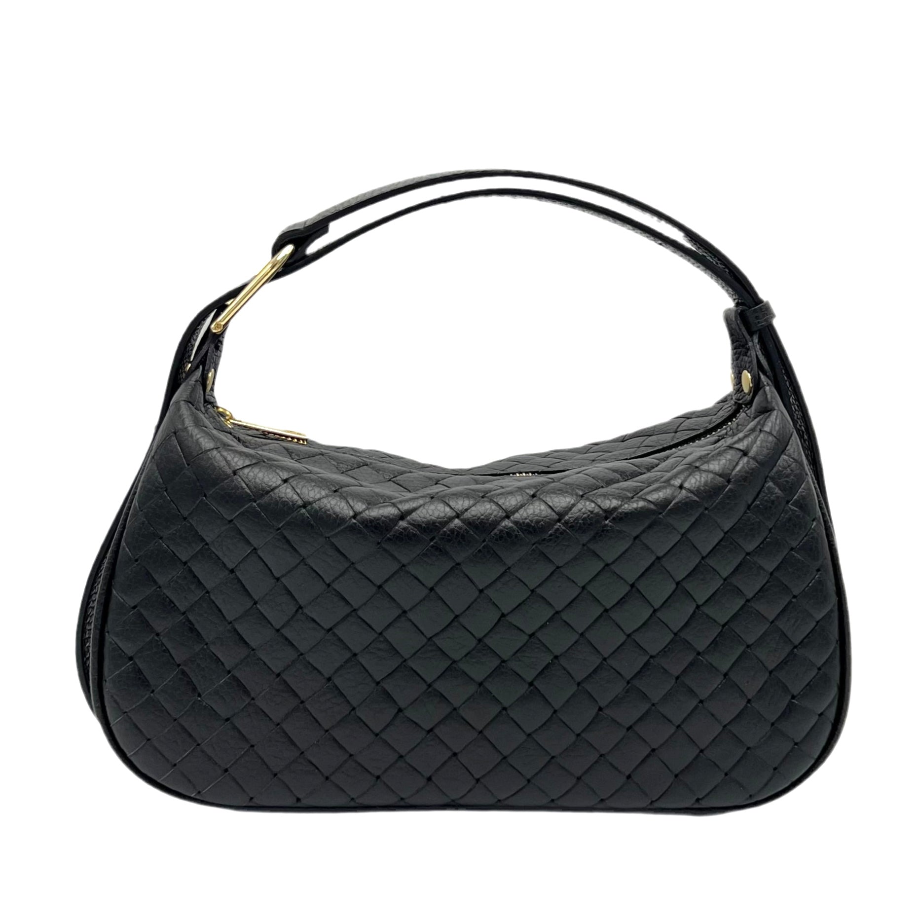 Genuine leather shoulder bag, Made in Italy, art. 112582