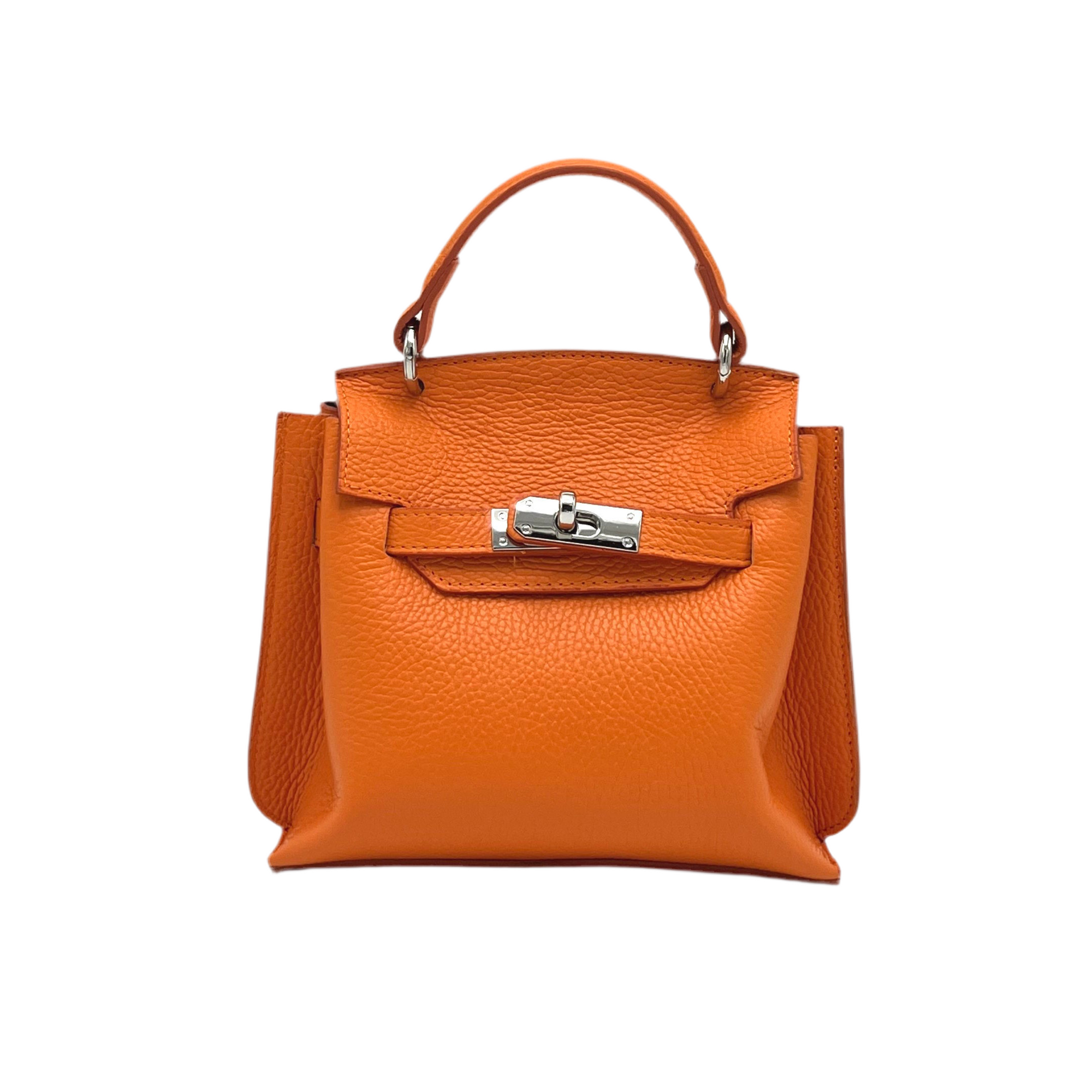 Genuine leather shoulder bag, Made in Italy, art. 112584