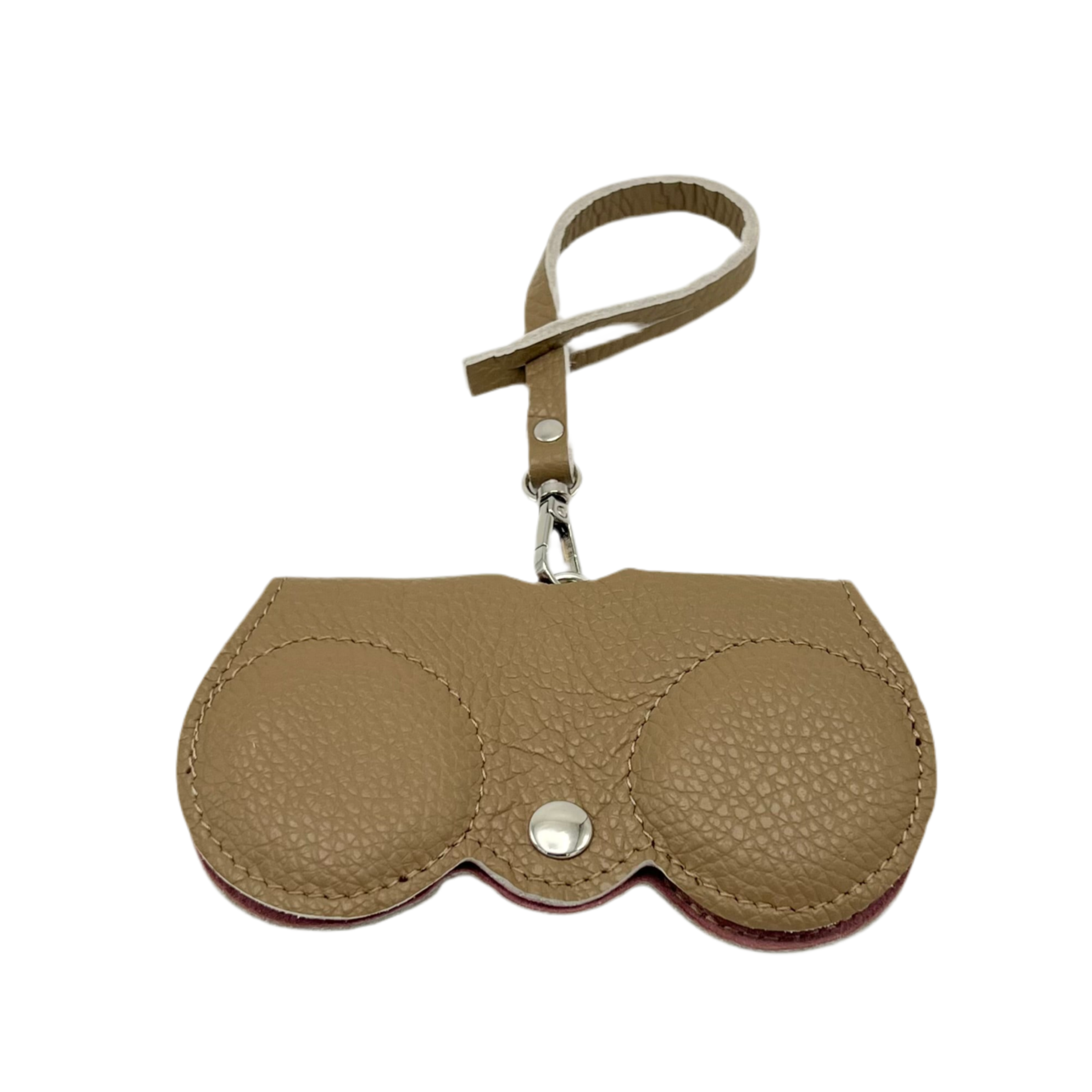 Genuine leather glasses case, art. CU02