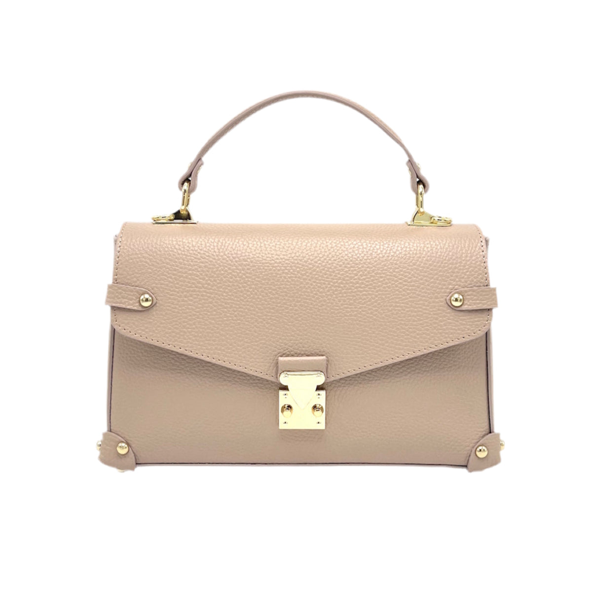 Genuine leather shoulder bag, Made in Italy, art. 112639