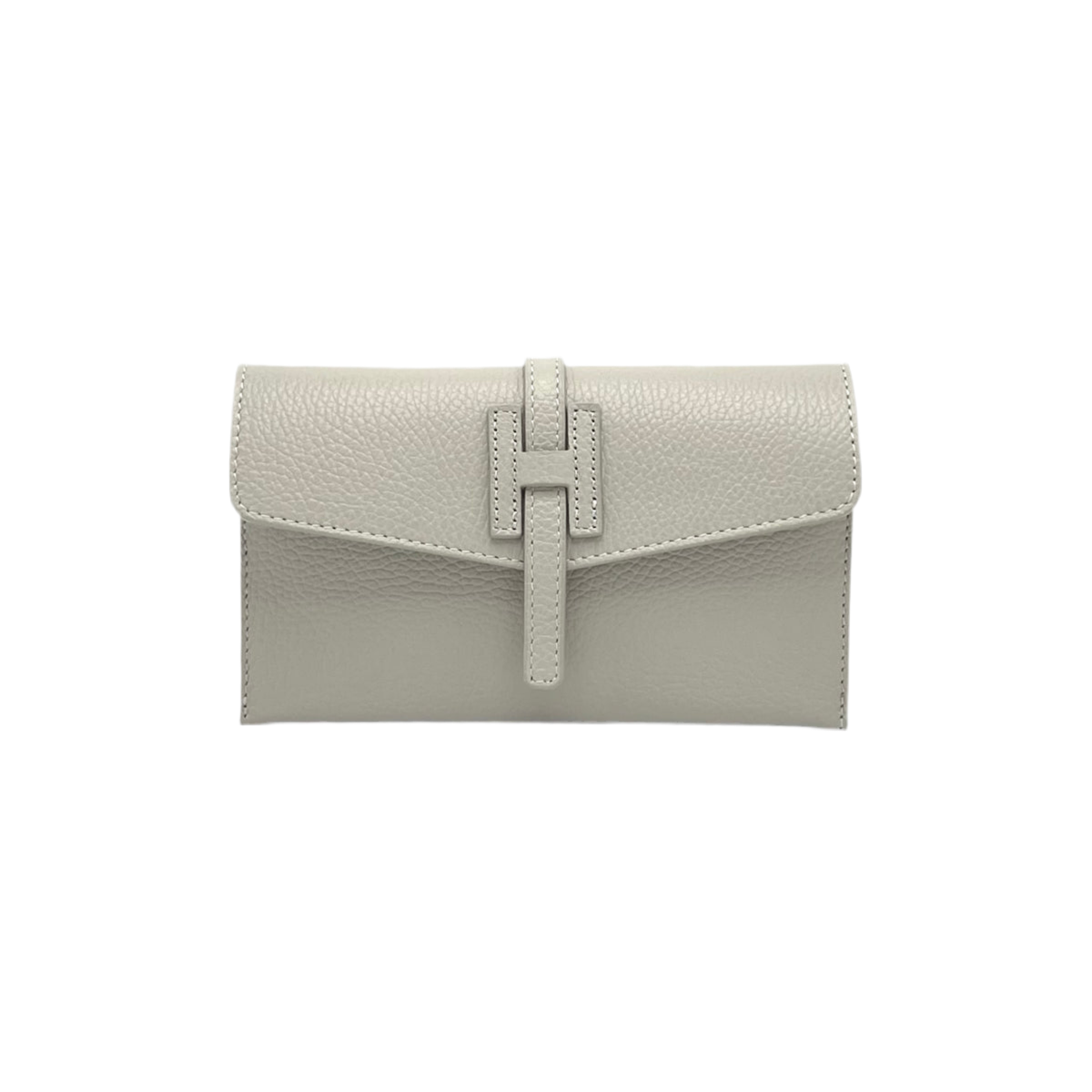Genuine leather mini clutch bag, Made in Italy, art. 112592