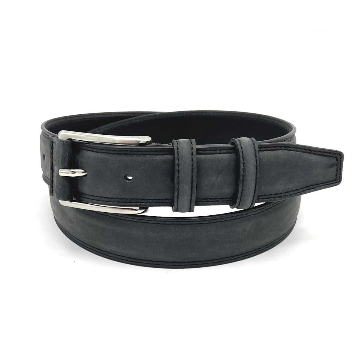 Vintage effect genuine leather belts for men, Made in Italy, Suie Valentini, art. 1650/35.391