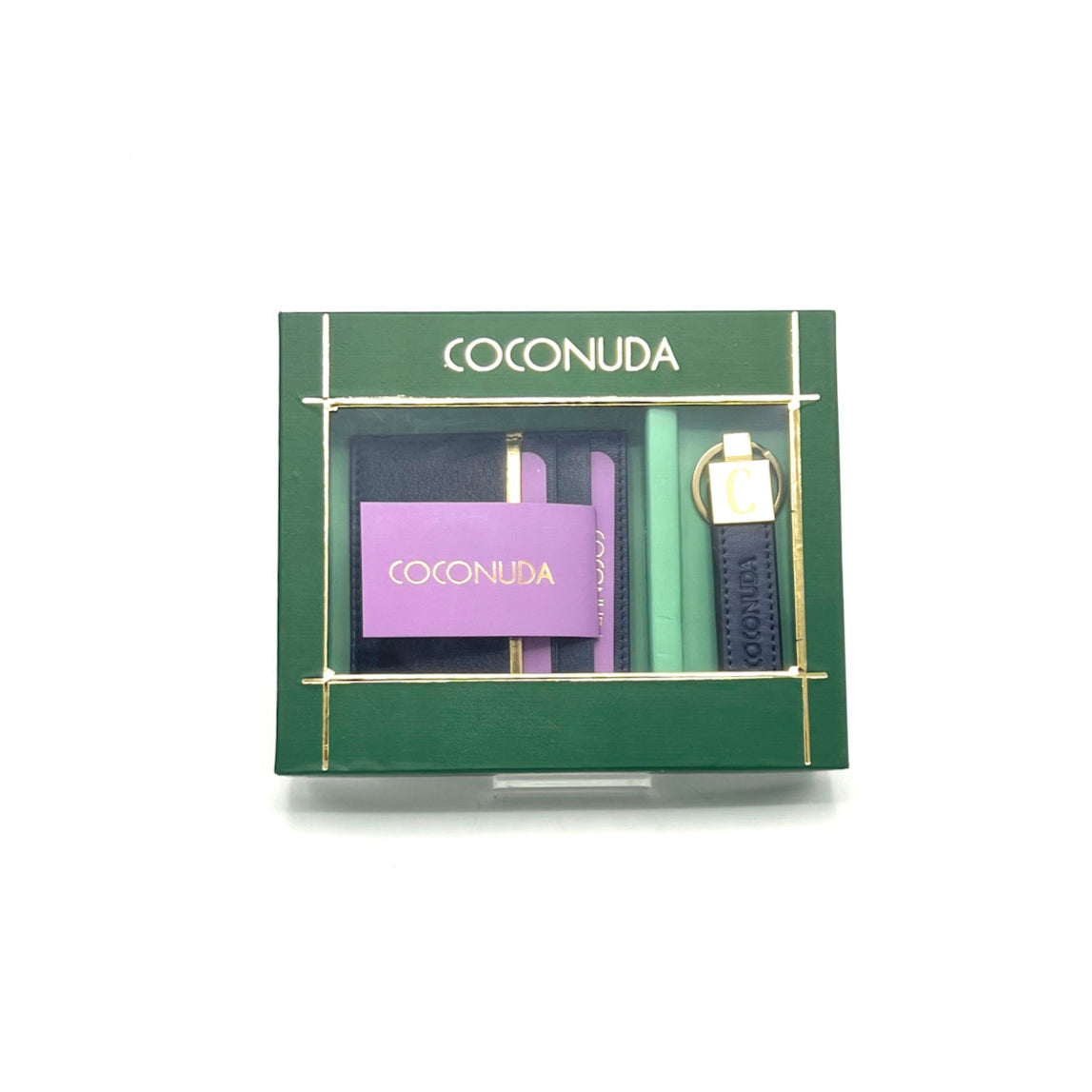 Christmas gift ideas, Set of Card Holder and Keychain, Coconuda, art. PDK526-21