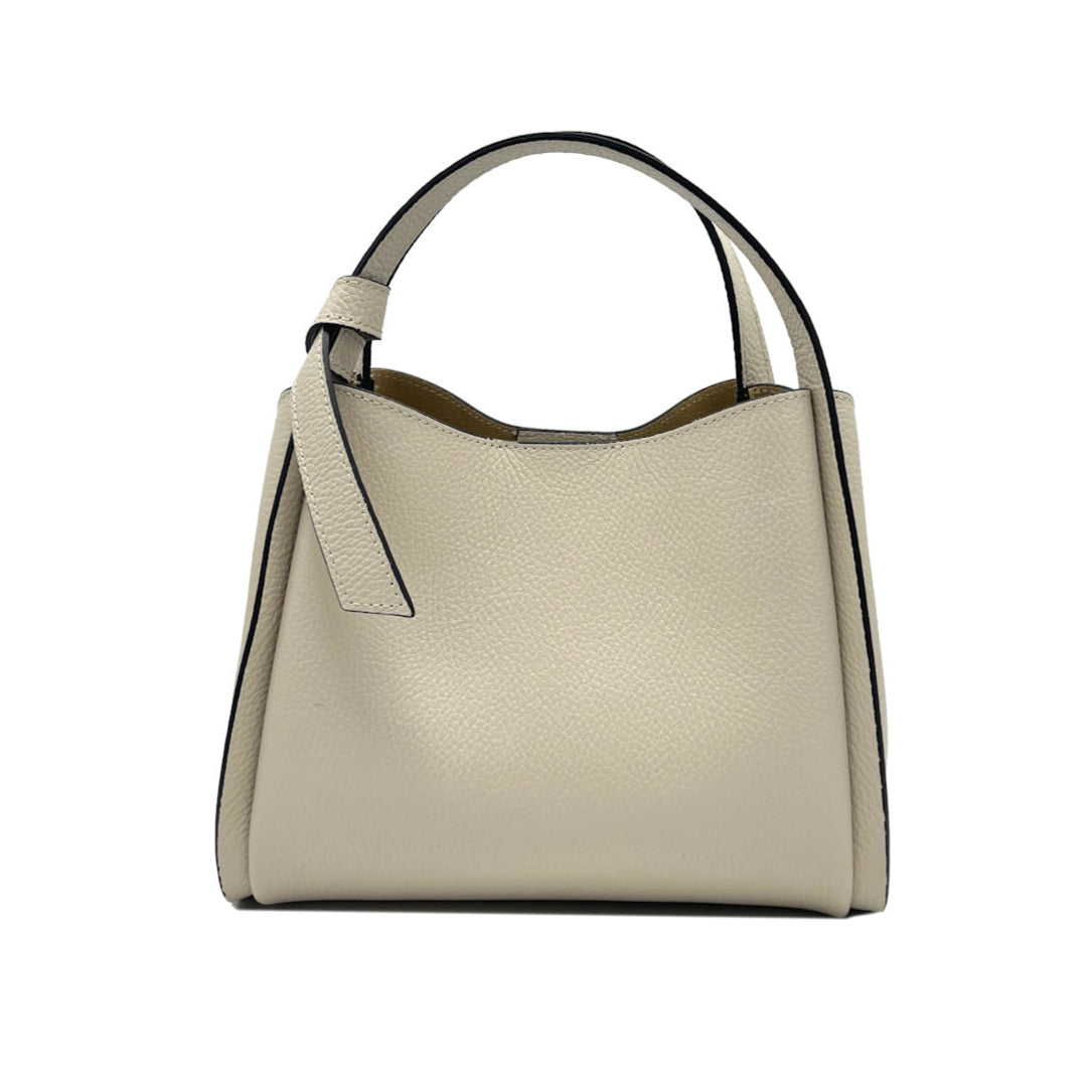 Genuine leather handbag, Made in Italy, art. 112551