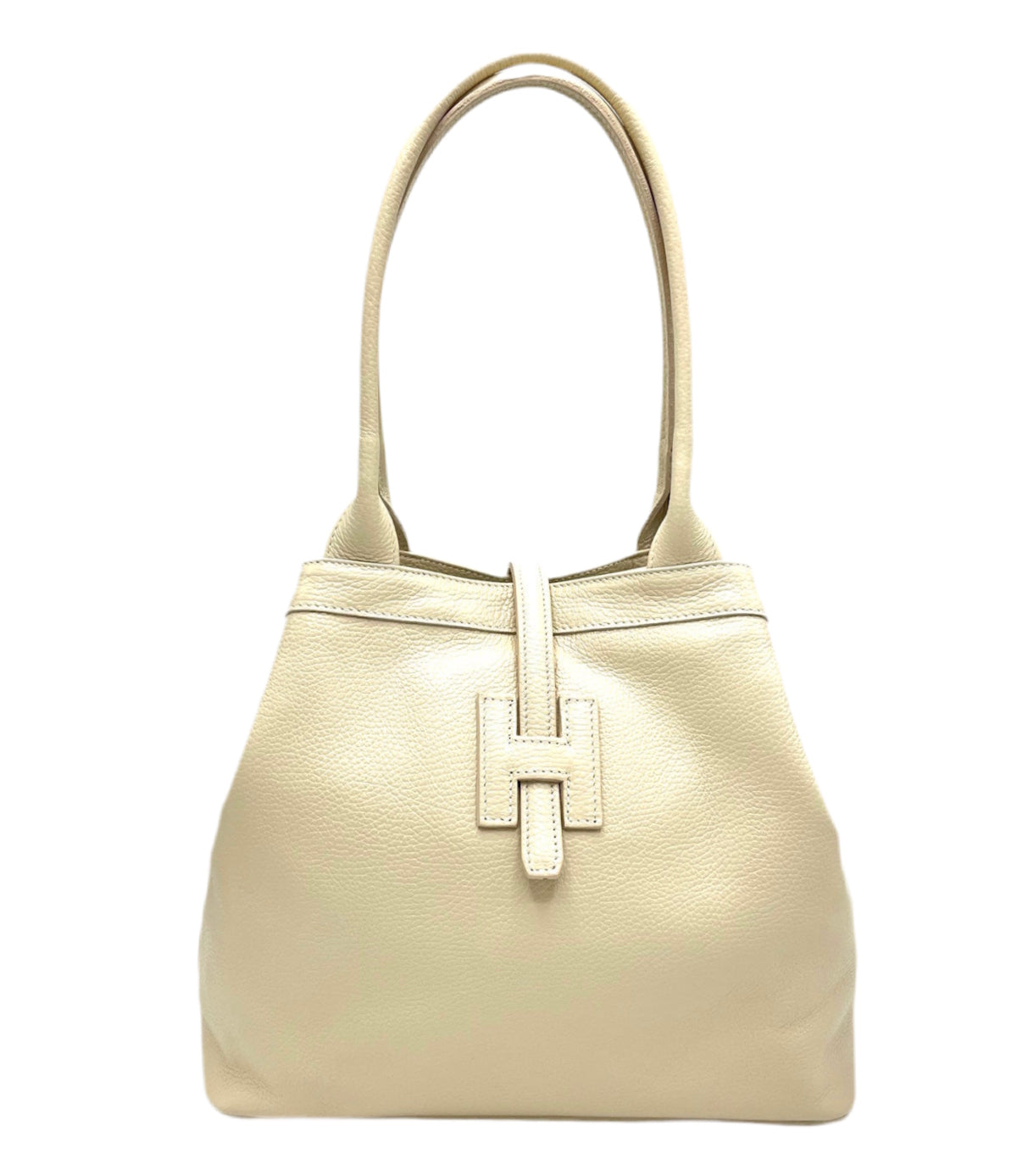 Borsa in vera pelle, misura grande, Made in Italy, art. 112477